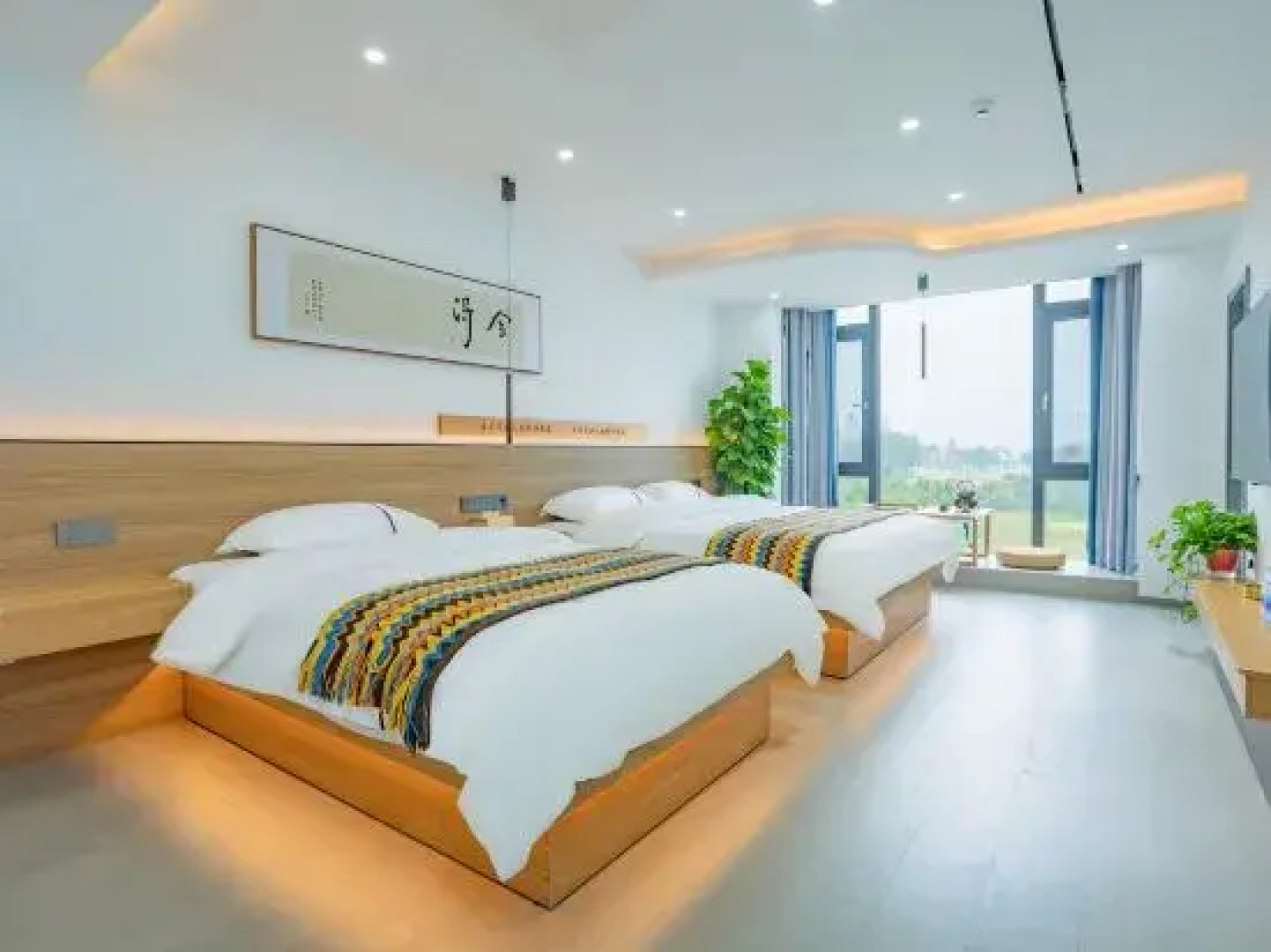 Jiuhua Mountain · Yixin  ksitigarbha bodhisattva 【 Private Smart Courtyard High end Hotel 】