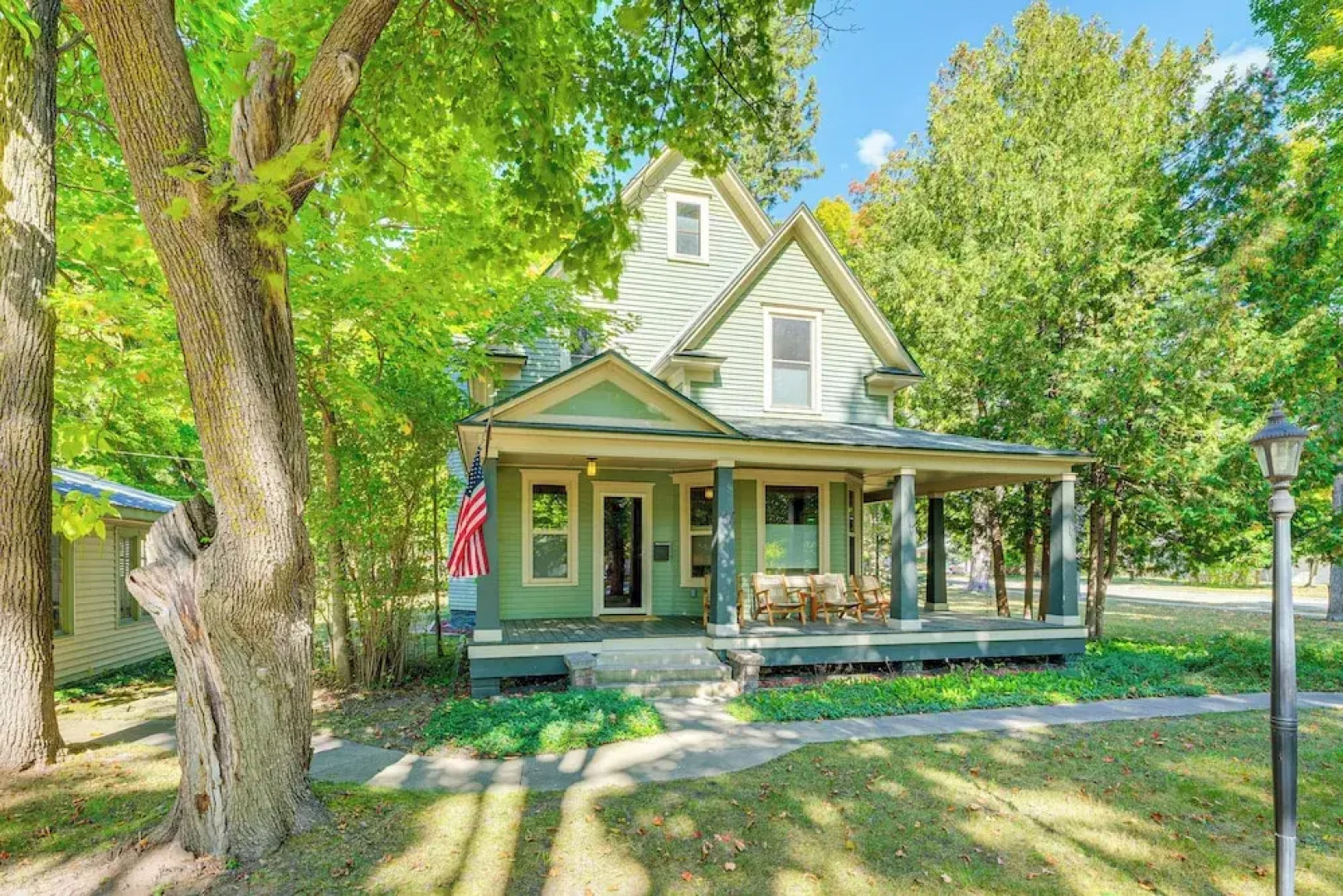 Near Lake: Historic Boyne City Home w/ Fire Pit!