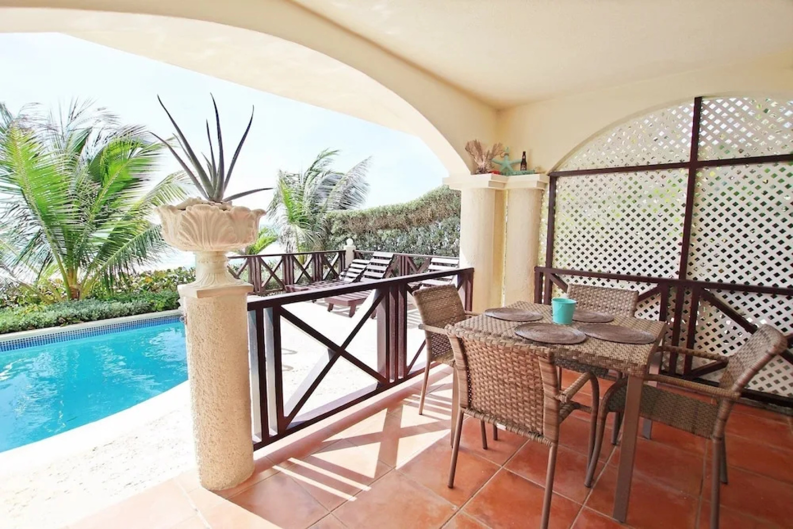 Oceanfront 2-bed Apt With Pool Near Surfing - Rosalie #2 2 Bedroom Apts by Bluescape