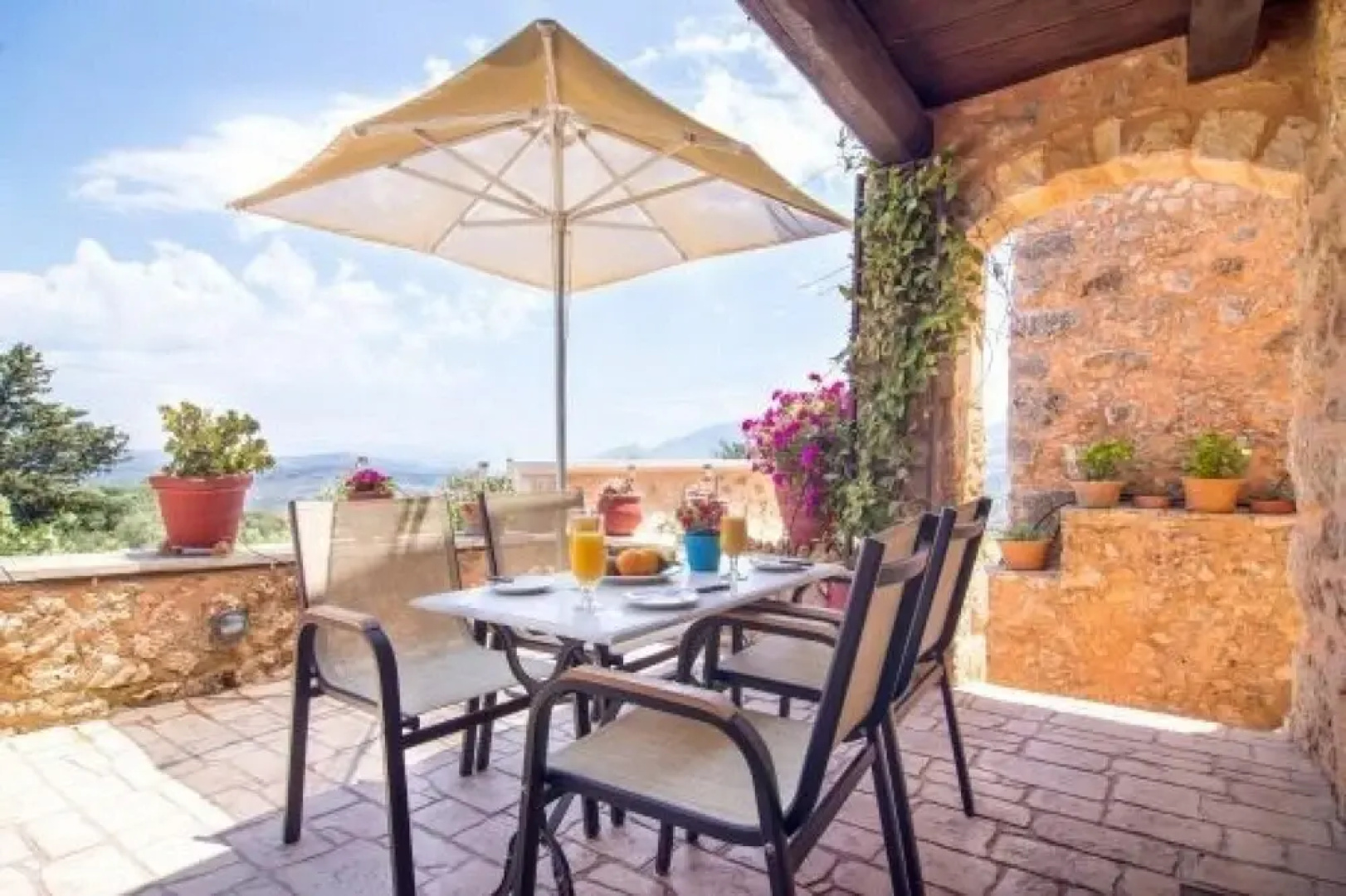 Samonas Traditional Villas Blue Villa Mantzourana - 55m Maisonette