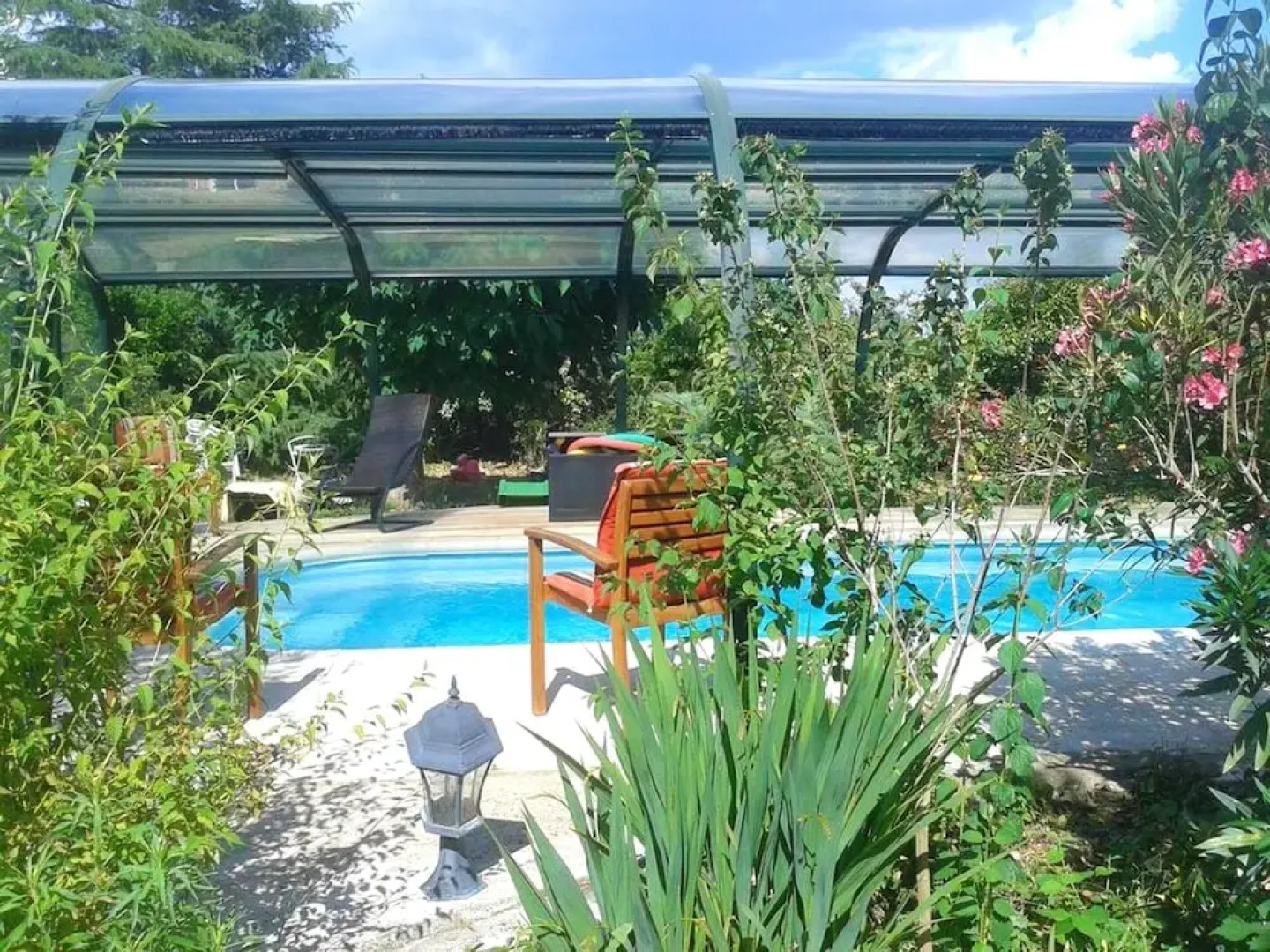 House With 2 Bedrooms in Massillargues-attuech, With Pool Access, Encl