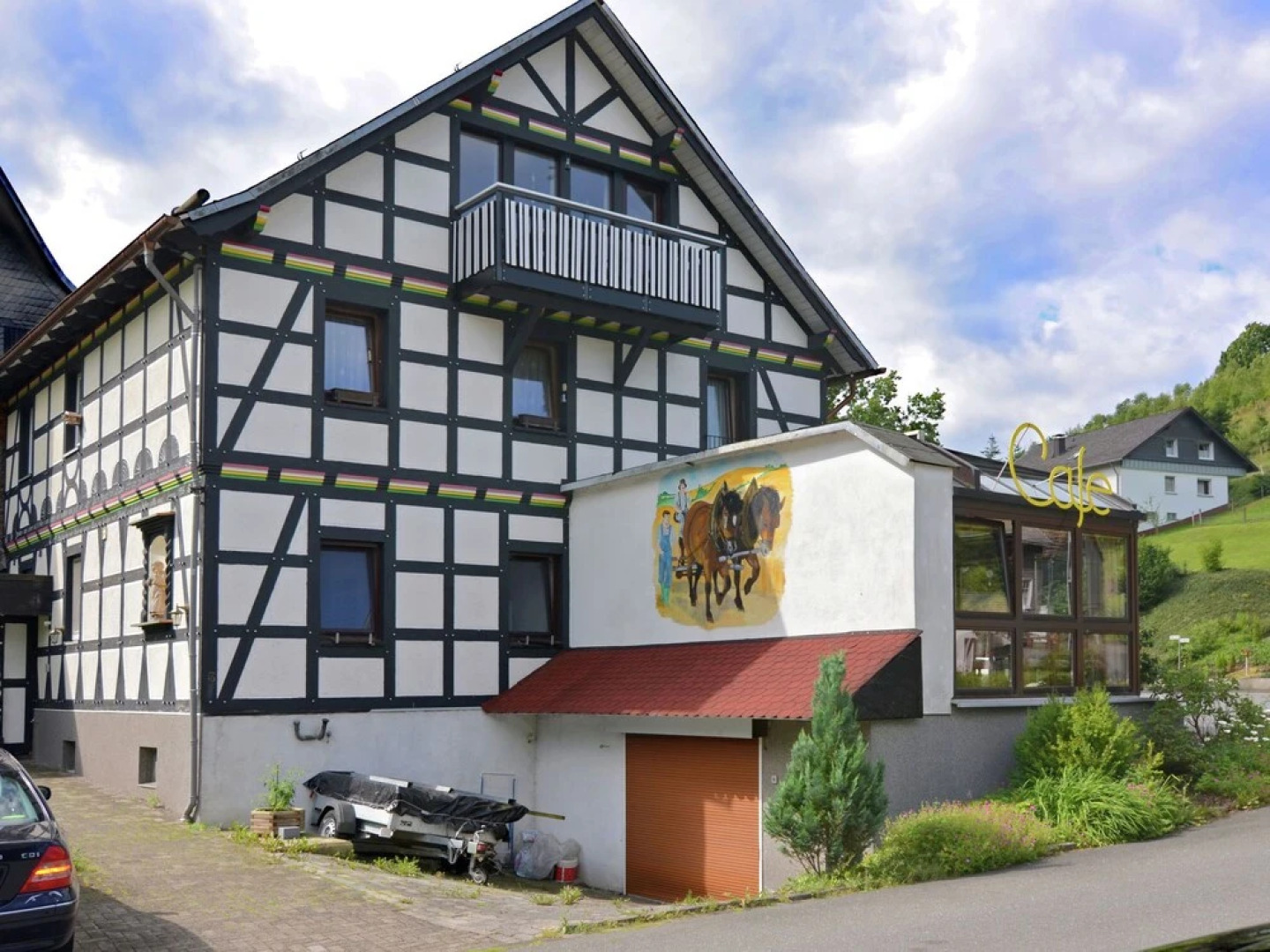 Apartment in Elpe With Balcony, Garden Furniture, Heating