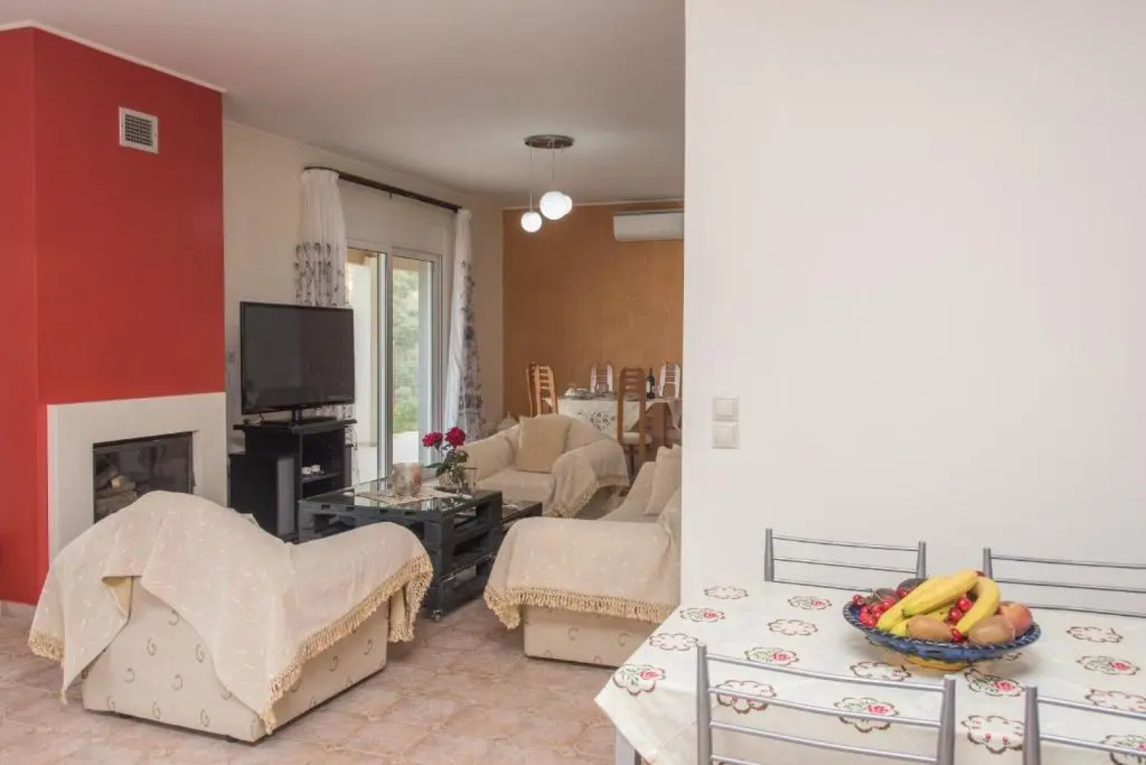 Spacious Seaview House with Garden at Palaiokastro