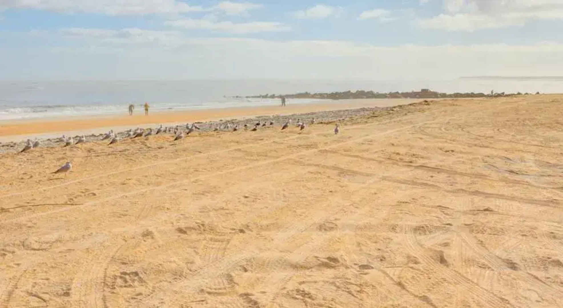 Beach Walk in Vilano