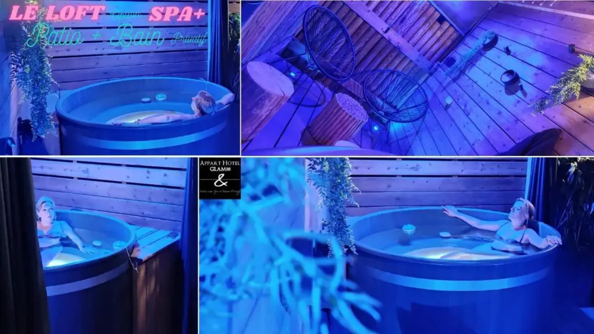 Appart Hotel GLAM88 Suites Avec SPA et Sauna Privatif