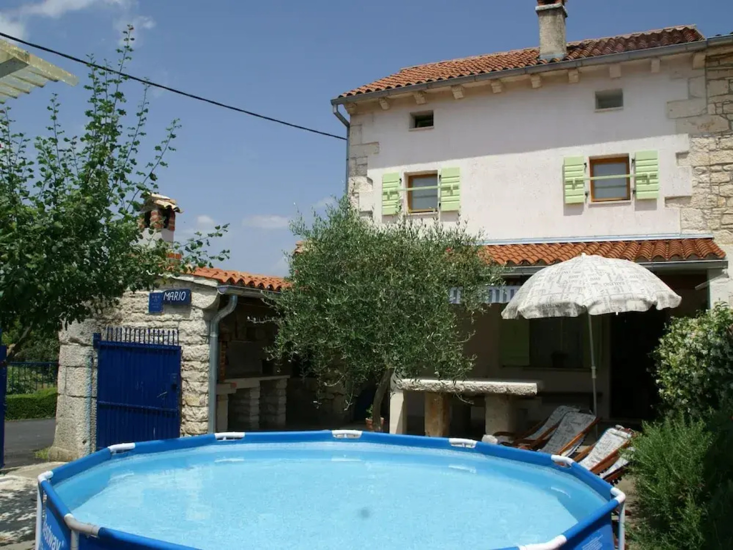 Stone Holiday Home in Peresiji With Pool