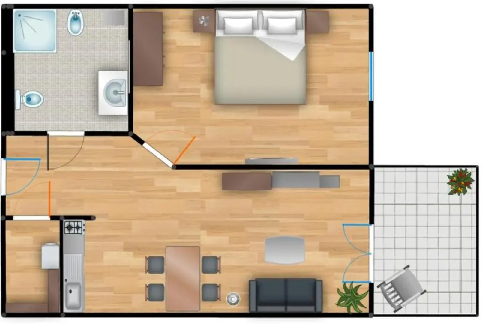 Residenz am Balmer See - FeWo 36