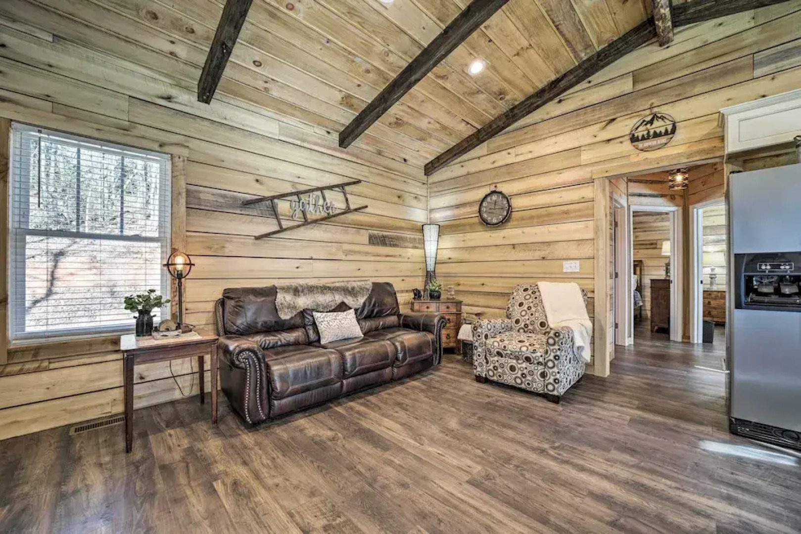 Modern Cabin w/ Fire Pit < 3 Mi to Trails!