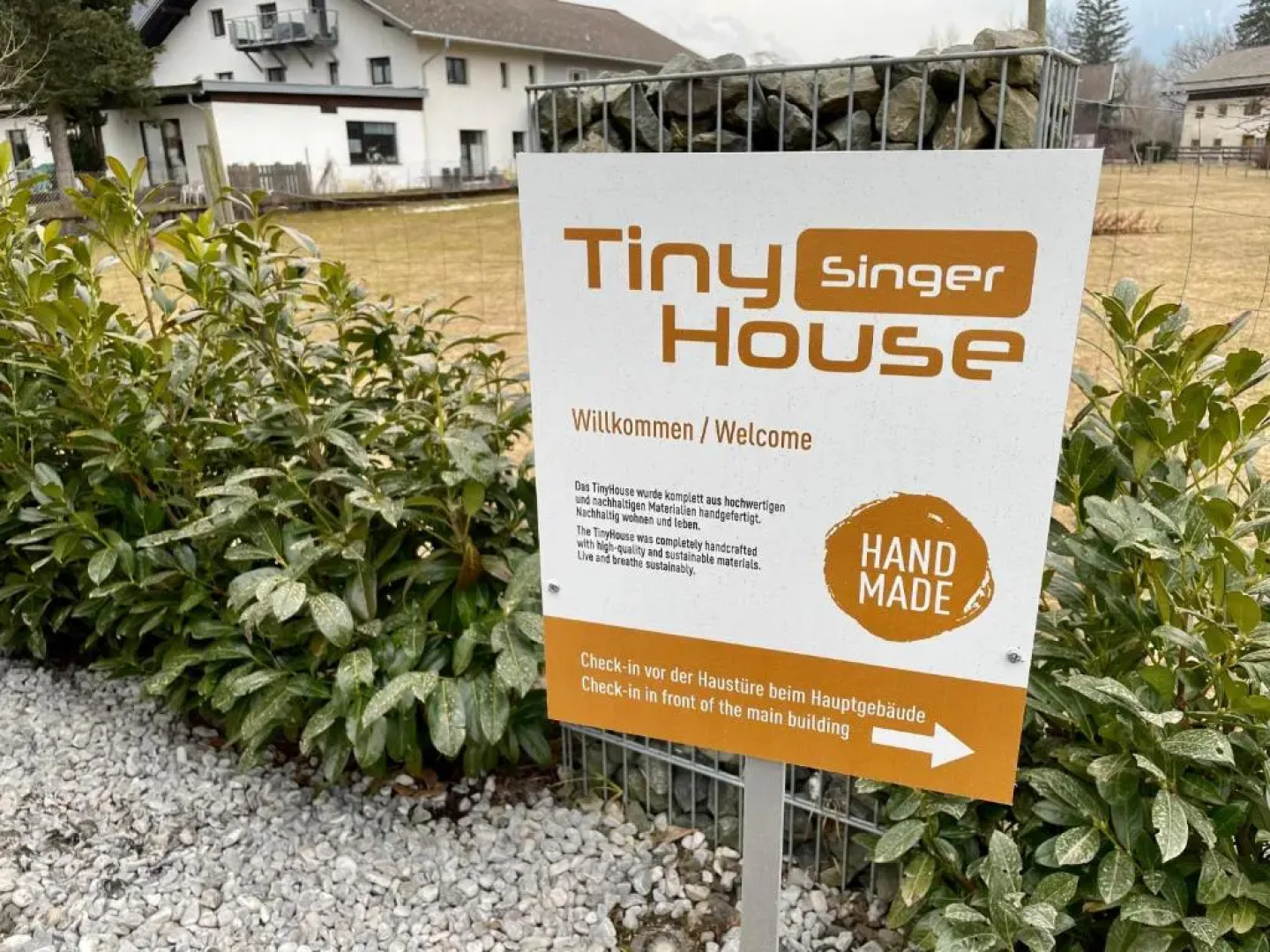 Tiny House Singer - contactless check-in - Sauna