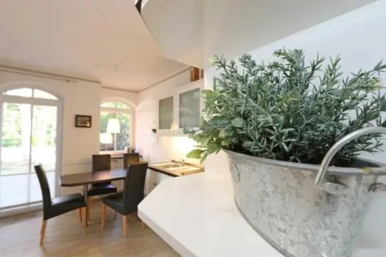 Kurparkresidenz Baabe - Ferienwohnung Meeresgarten mit Terrasse