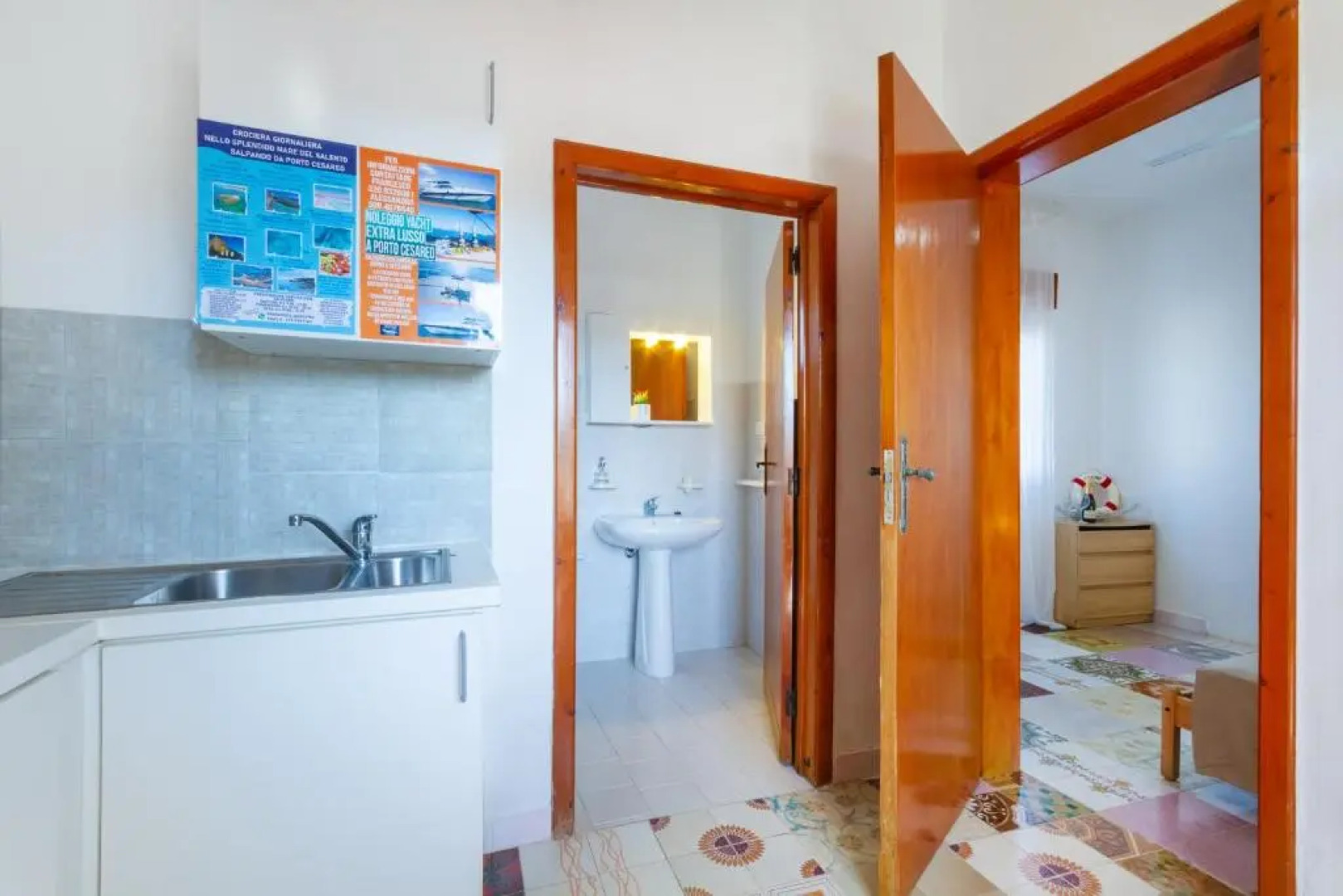 Studio Apartment With Swimming Pool in Porto Cesareo Torre Squillace 3 beds