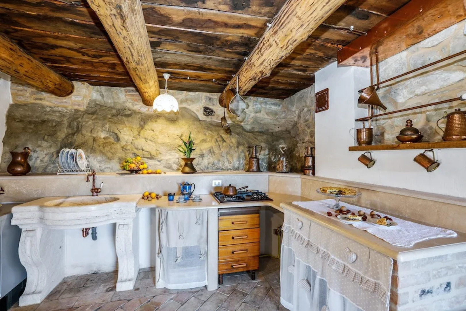 Chalet With 2 Bedrooms in Meschia, With Wonderful sea View and Furnished Garden Near the Slopes