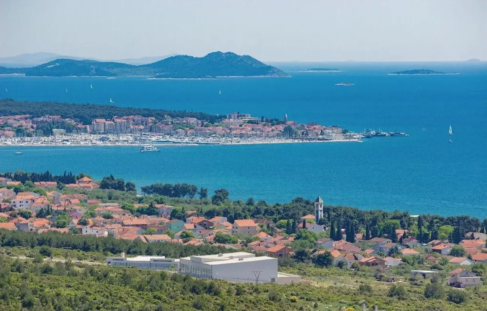 Beautiful Apartment in Biograd With 1 Bedrooms, Wifi and Outdoor Swimming Pool