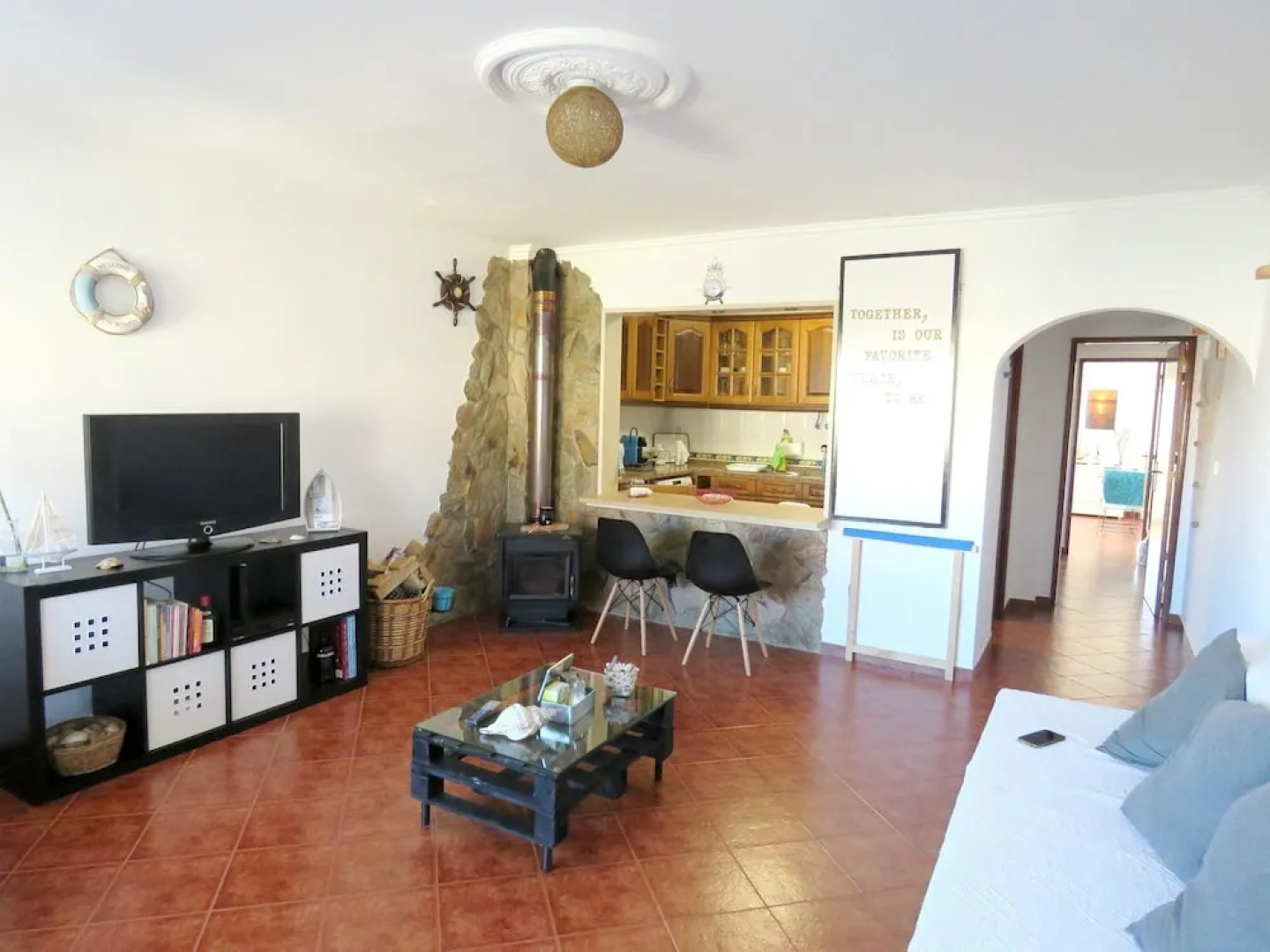 Apartment With one Bedroom in Valbom, With Wonderful sea View, Balcony