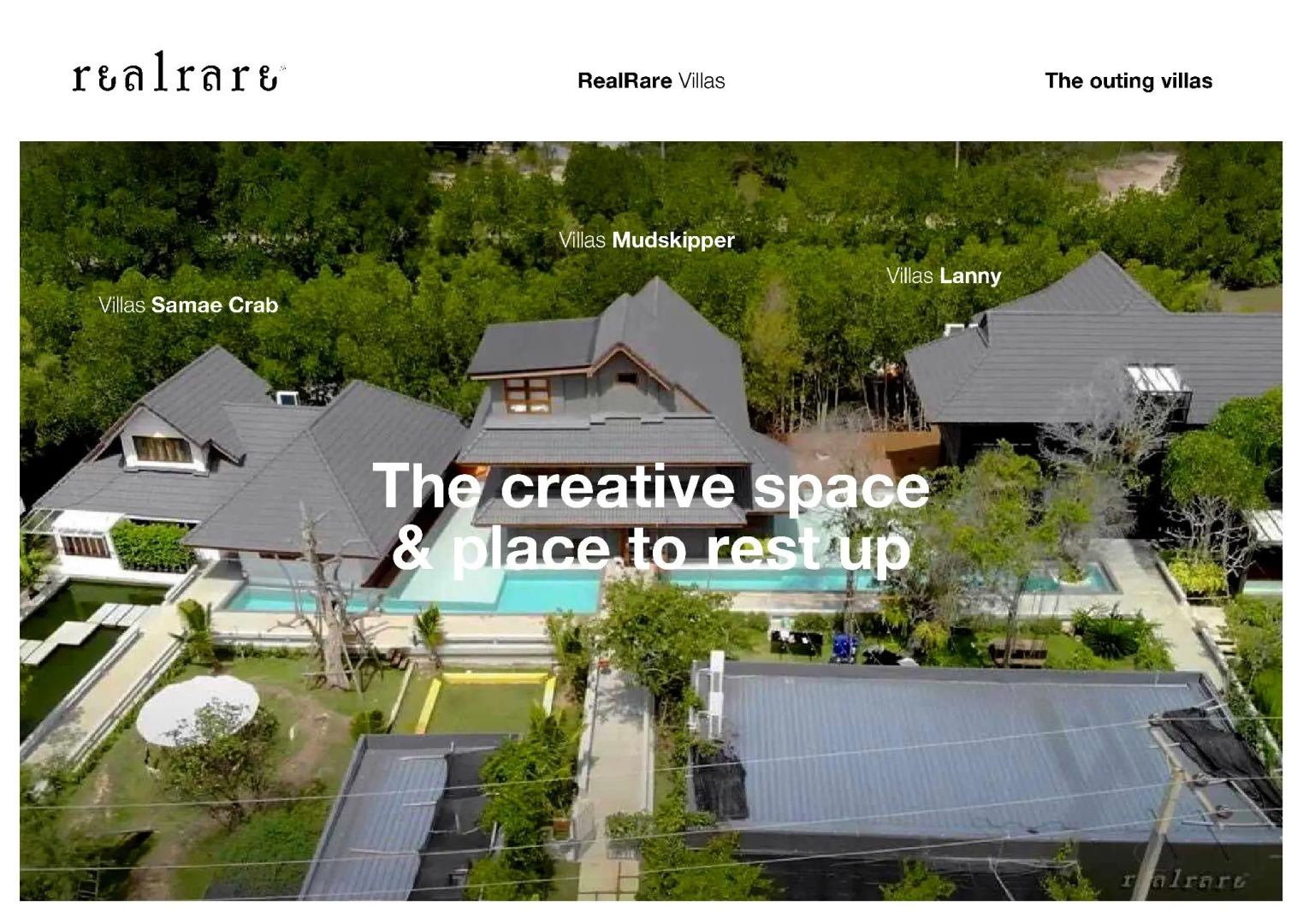 RealRare Phetchaburi  The Outing Villas