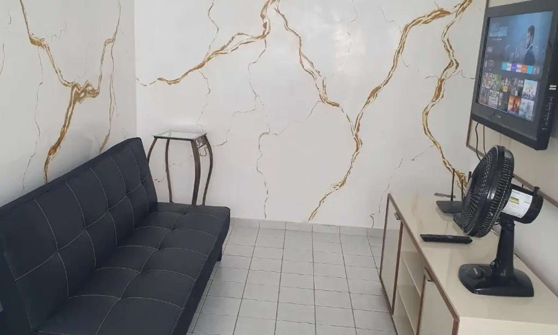 APÊ NOVO! top. 2 quartos c/ar condicionado. 300MB.