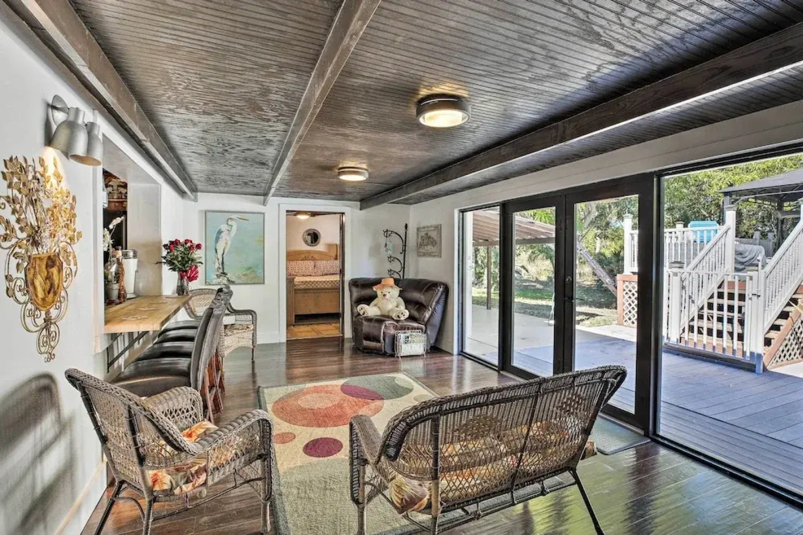 Pet-friendly Oasis w/ Deck & Fire Pit in Bokeelia!