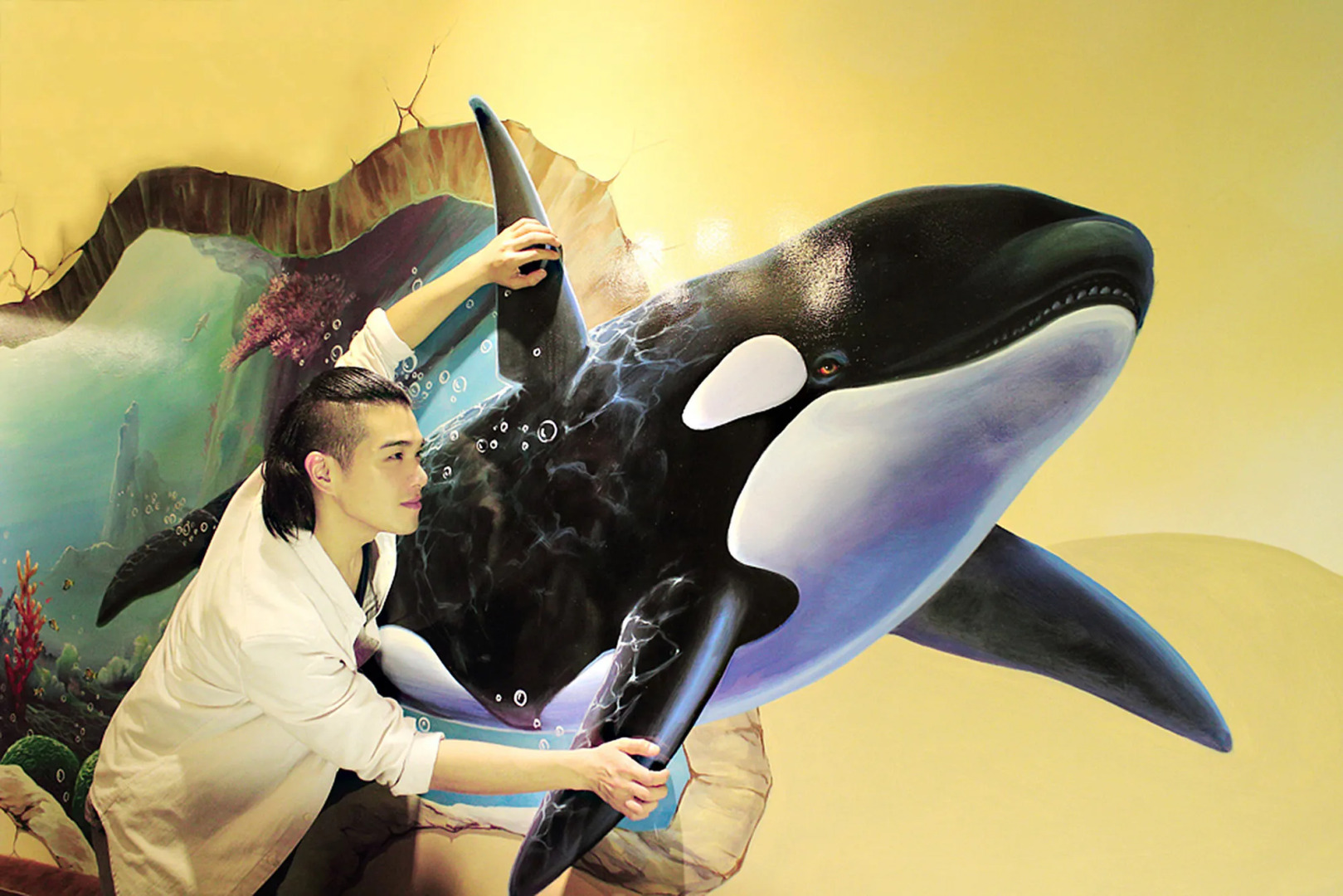 3D Sunflower Embossed B&B