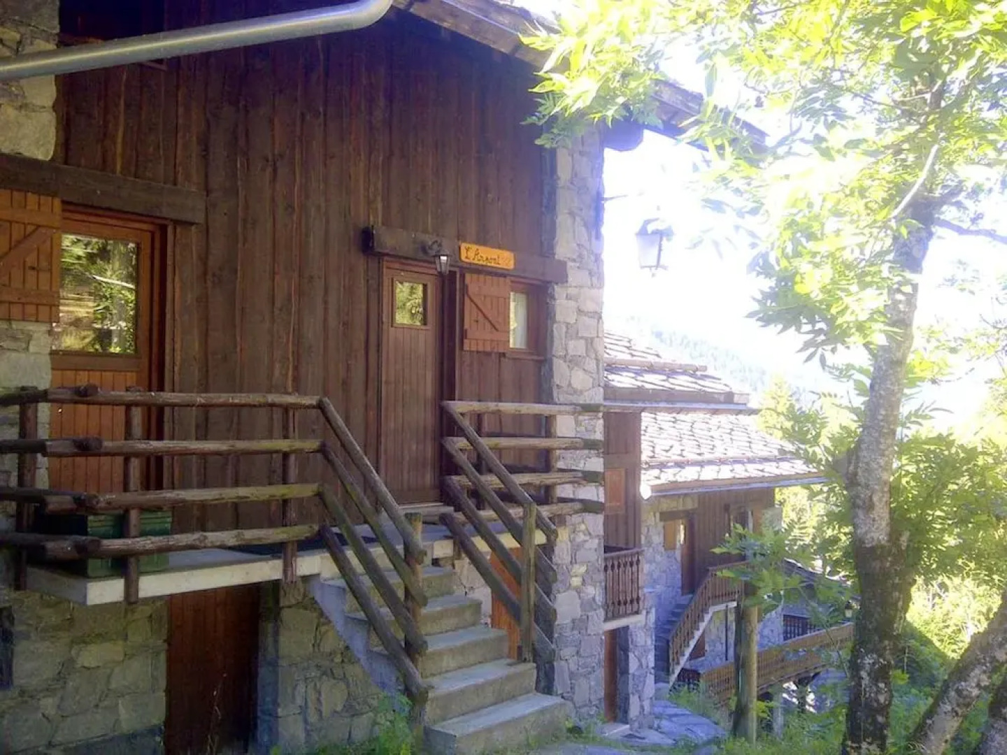 Chalet With 3 Bedrooms in Champagny en Vanoise, With Wonderful Mountai