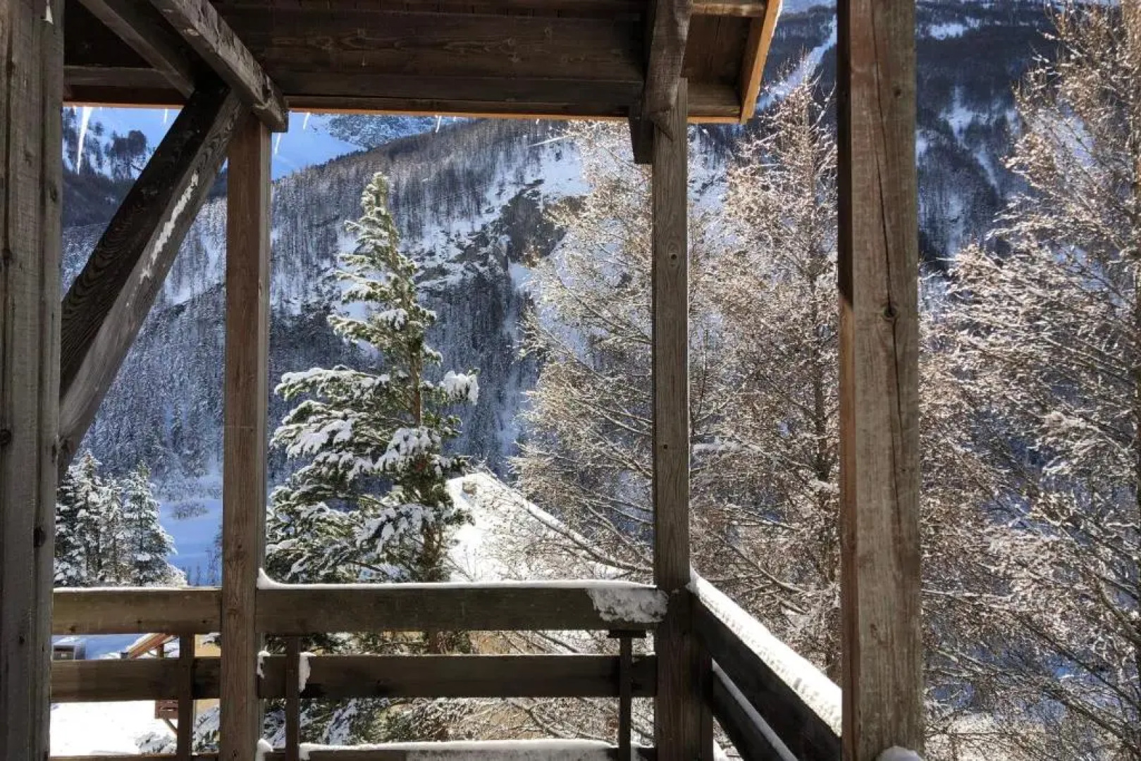 Les balcons de la Meije n 27- Bright very large balcony very well equip