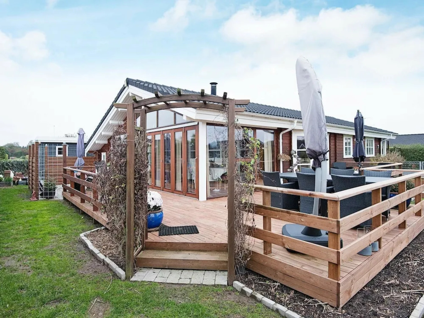 Scenic Holiday Home in Juelsminde Jutland With Garden