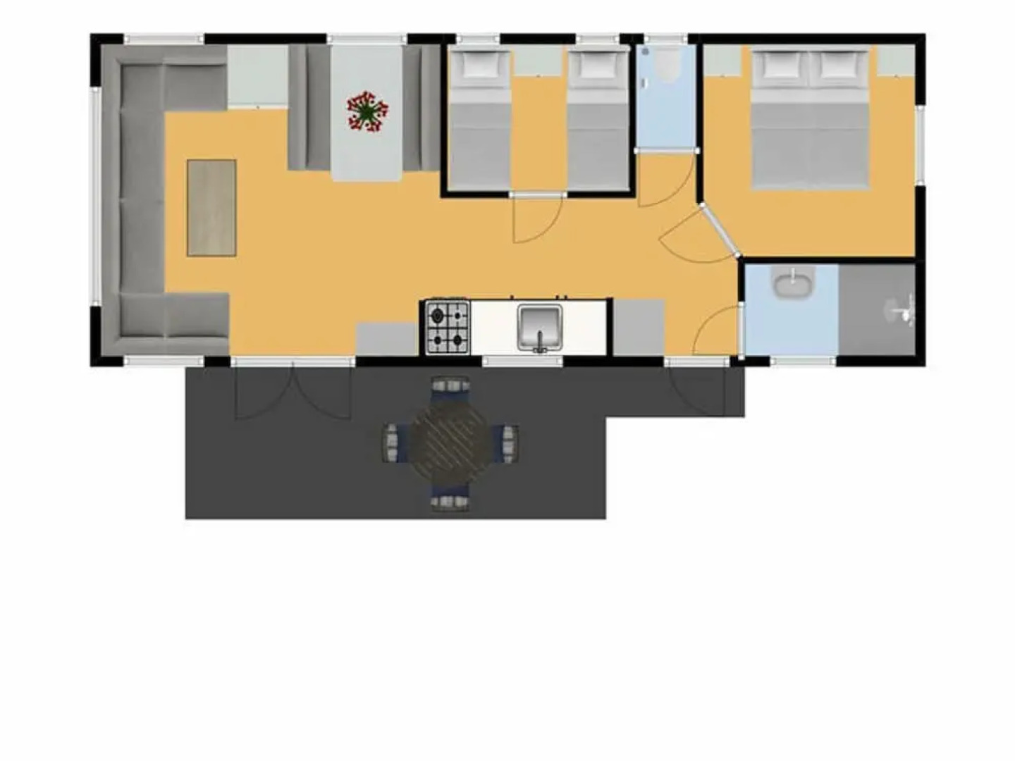 Chalet With a Terrace and Garden, on Veluwe