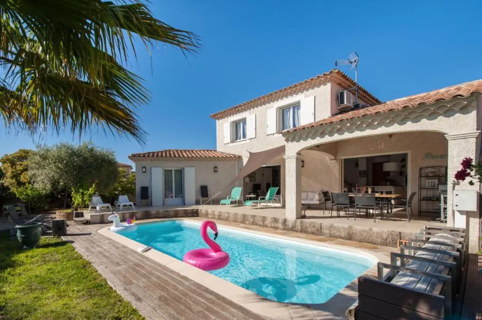 Villa Deidière 6pers/piscine/pétanque/clim