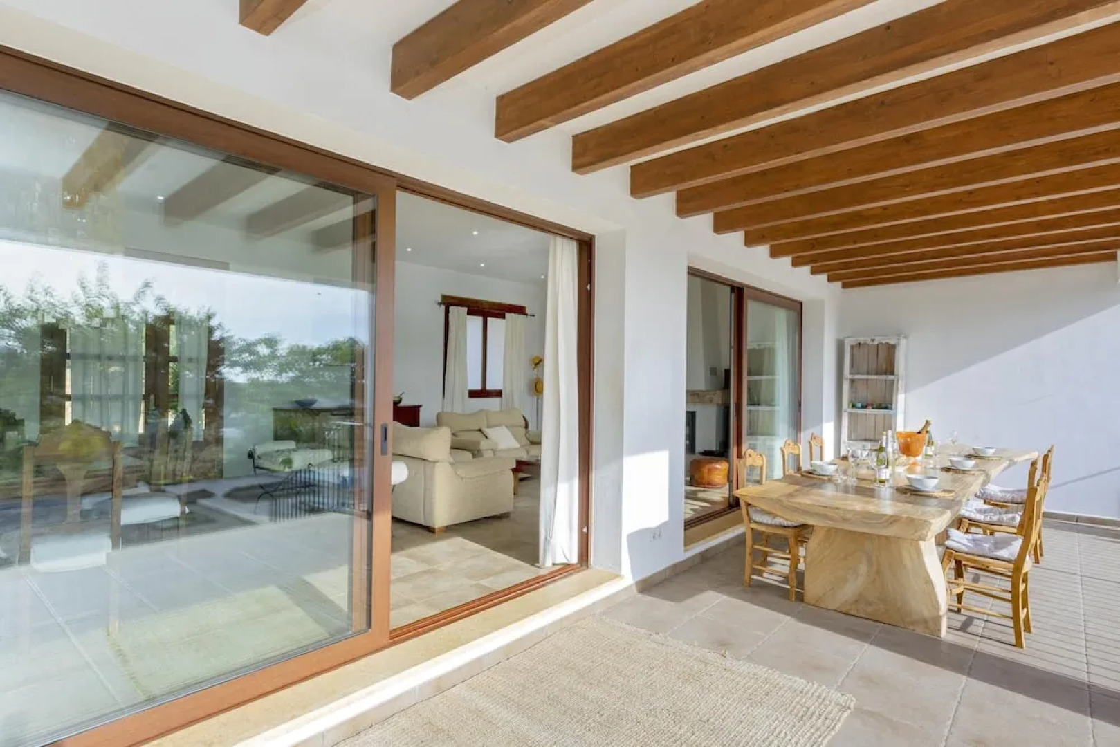 Villa With 5 Bedrooms in Sant Carles de Peralta, With Wonderful Mountain View, Private Pool, Furnished Garden Near the Beach