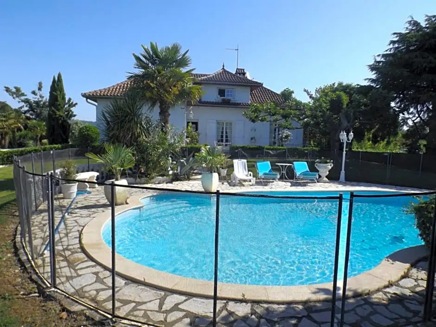 Chambre d'Hôtes bleue