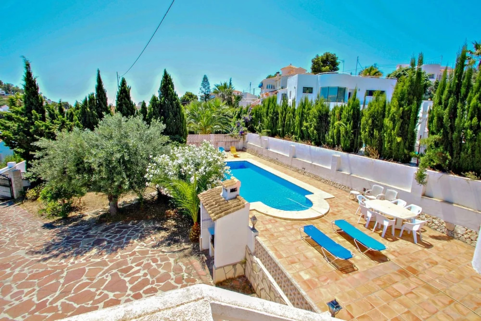 Flandes - traditionally furnished detached villa with peaceful surroundings in Benissa