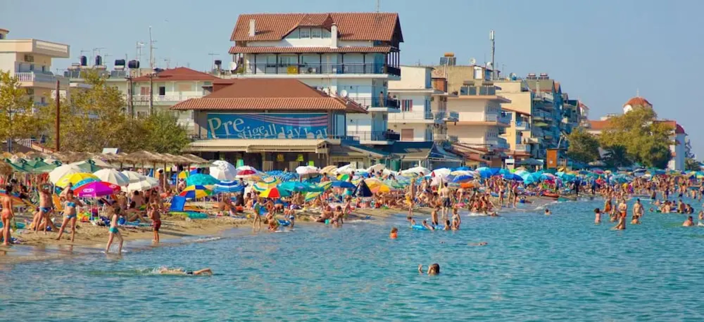 Studio in Paralia, With Wonderful sea View, Furnished Balcony and Wifi