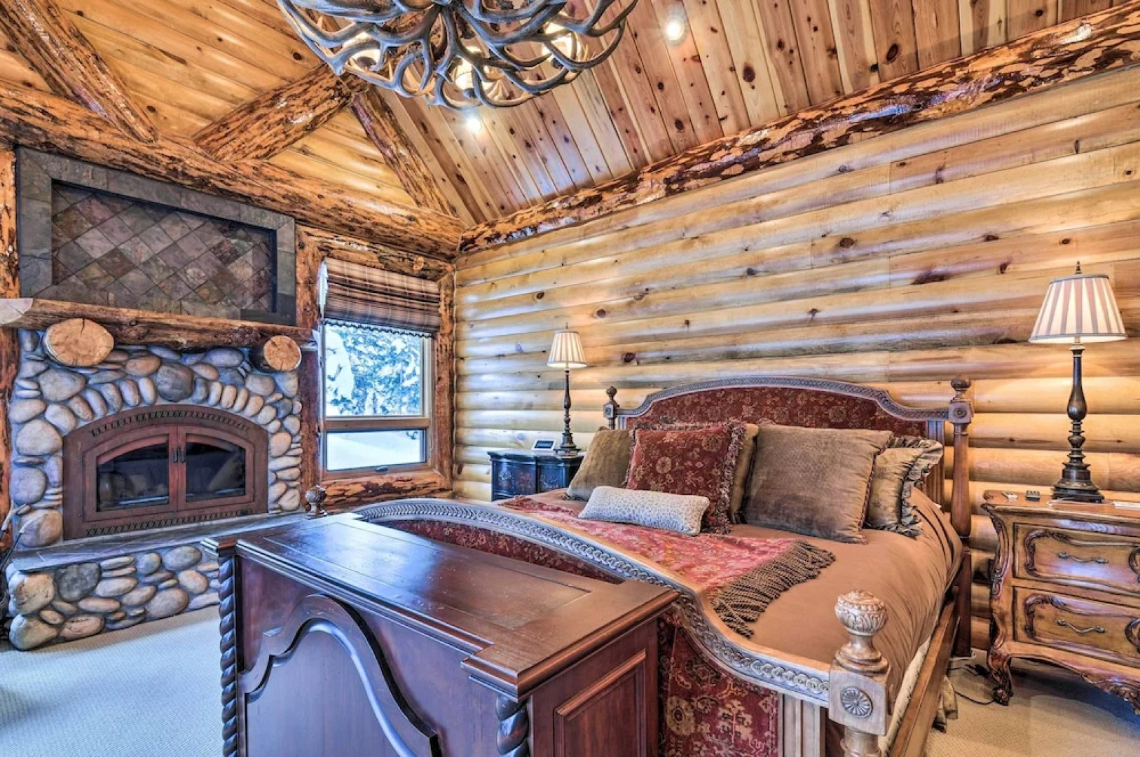 Delightful Cabin Vacation Rental w/ Fire Pit!