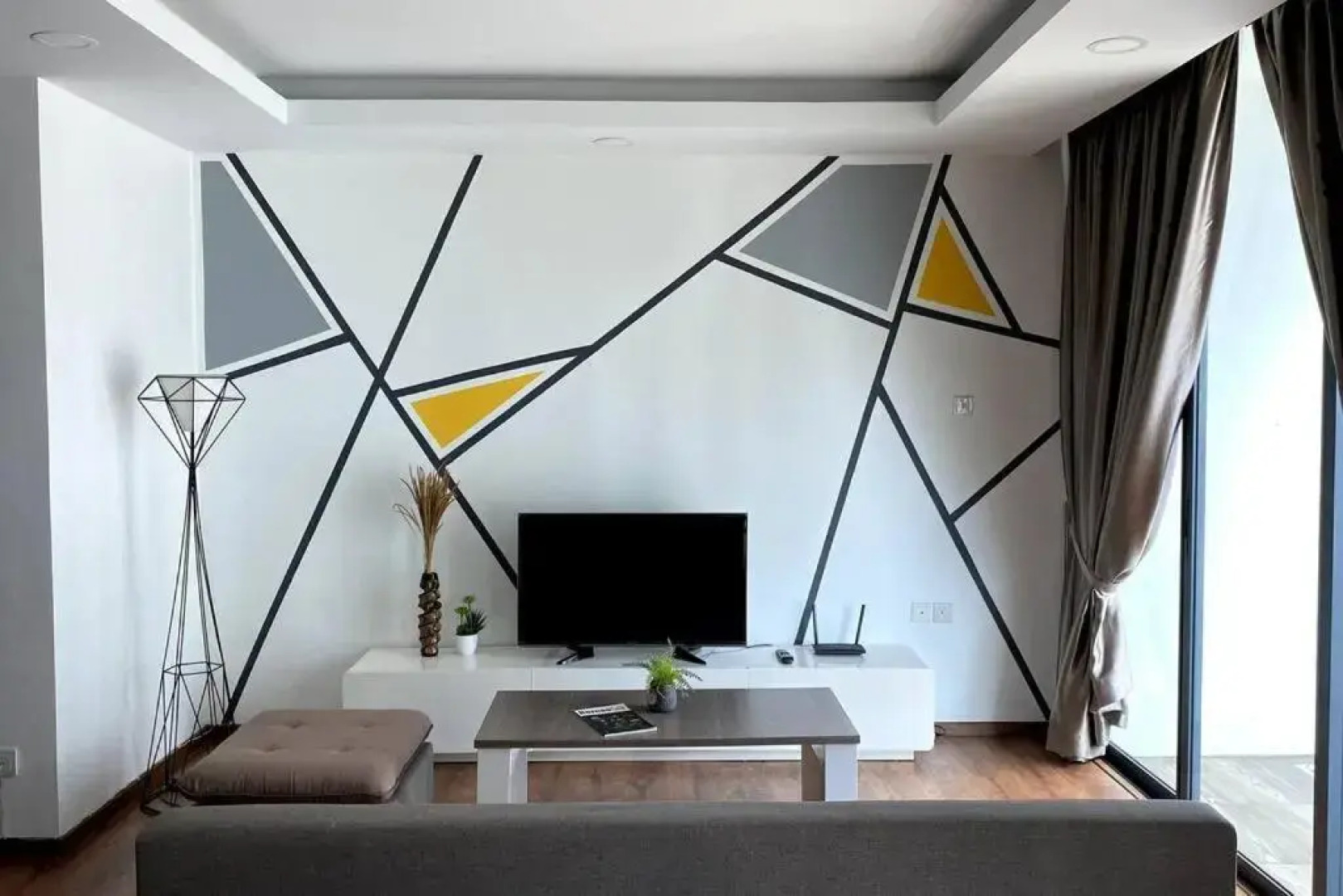 #2.1 Jazz Suites Large Bed Vivacity Kuching 3rooms