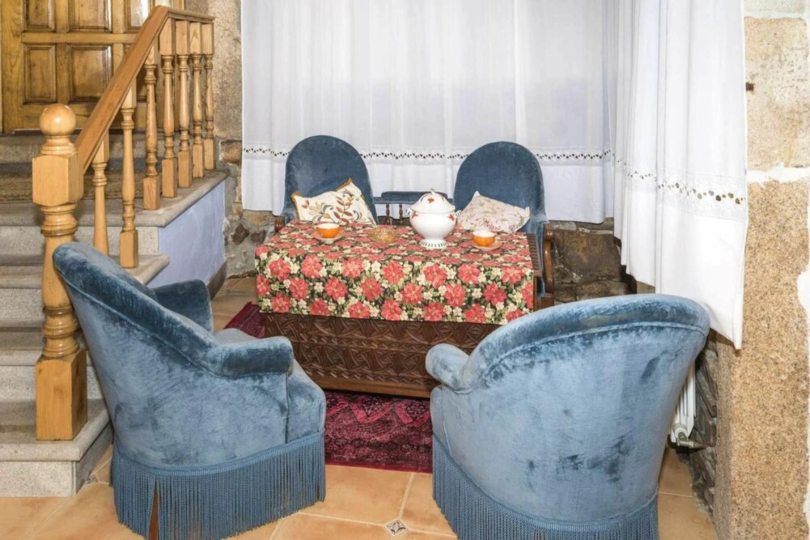 House With 4 Bedrooms in Carboeiro de Francia, With Wonderful Mountain View, Furnished Terrace and Wifi Near the Beach