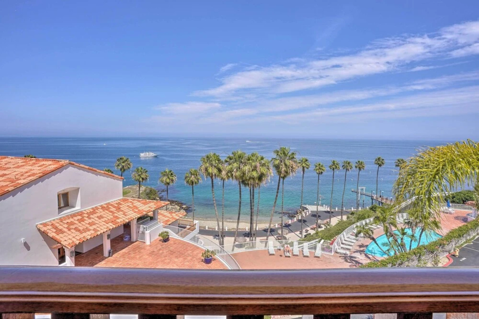 Quiet Avalon Getaway Villa w/ Ocean View & Balcony