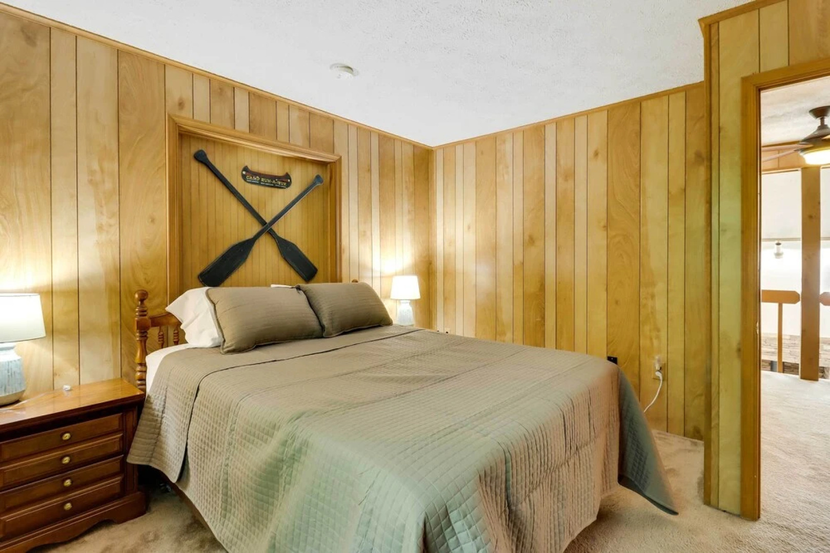 Woodsy Big Bass Lake Hideaway w/ Fire Pit + Deck!