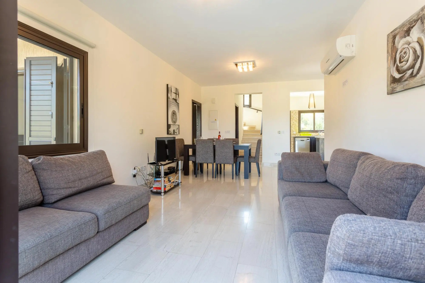 Villa Fortuna Large Private Pool Walk to Beach Sea Views A C Wifi Car Not Required - 2630