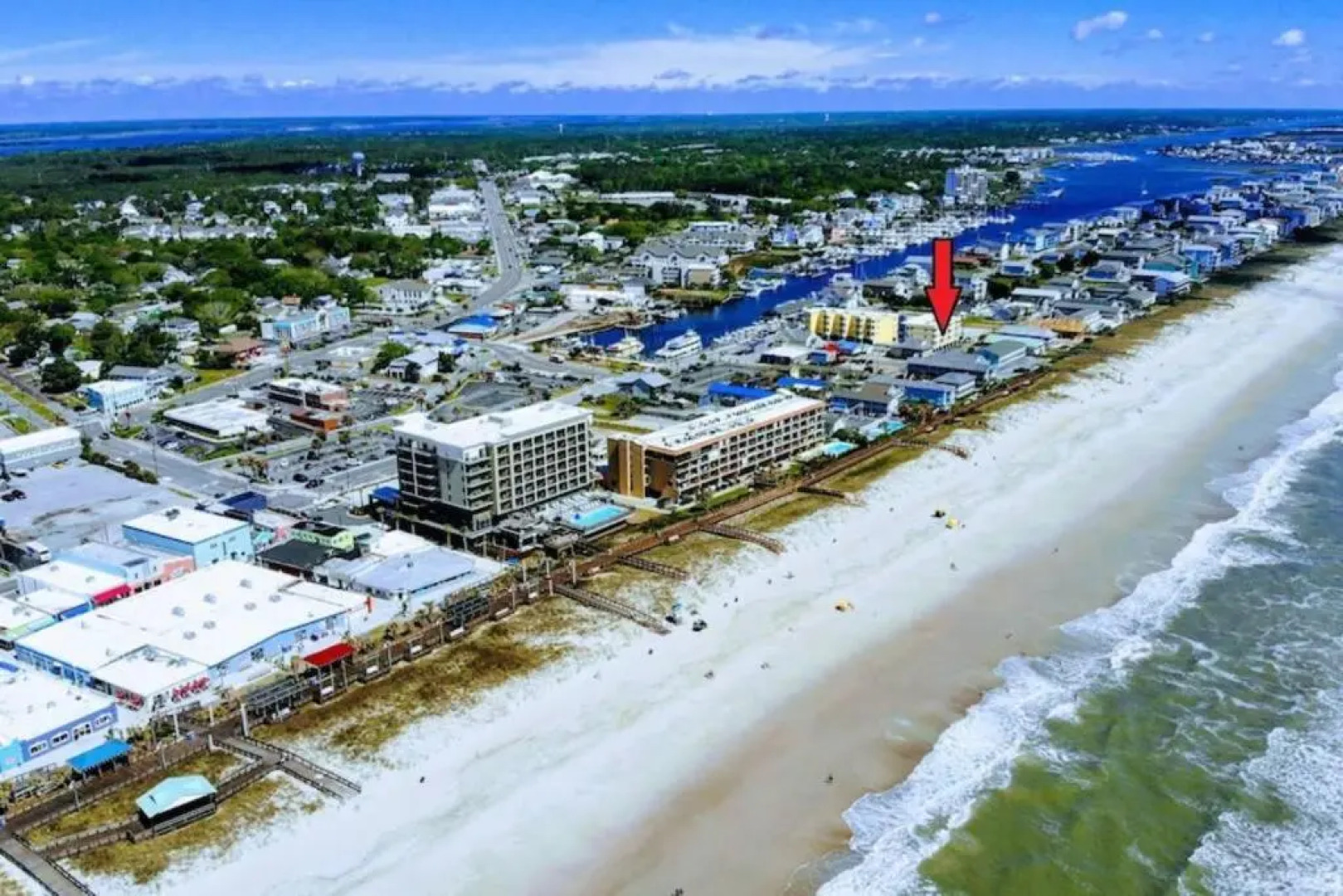 Beach Harbour 16 @ The Carolina Beach Boardwalk - Full Remodel!