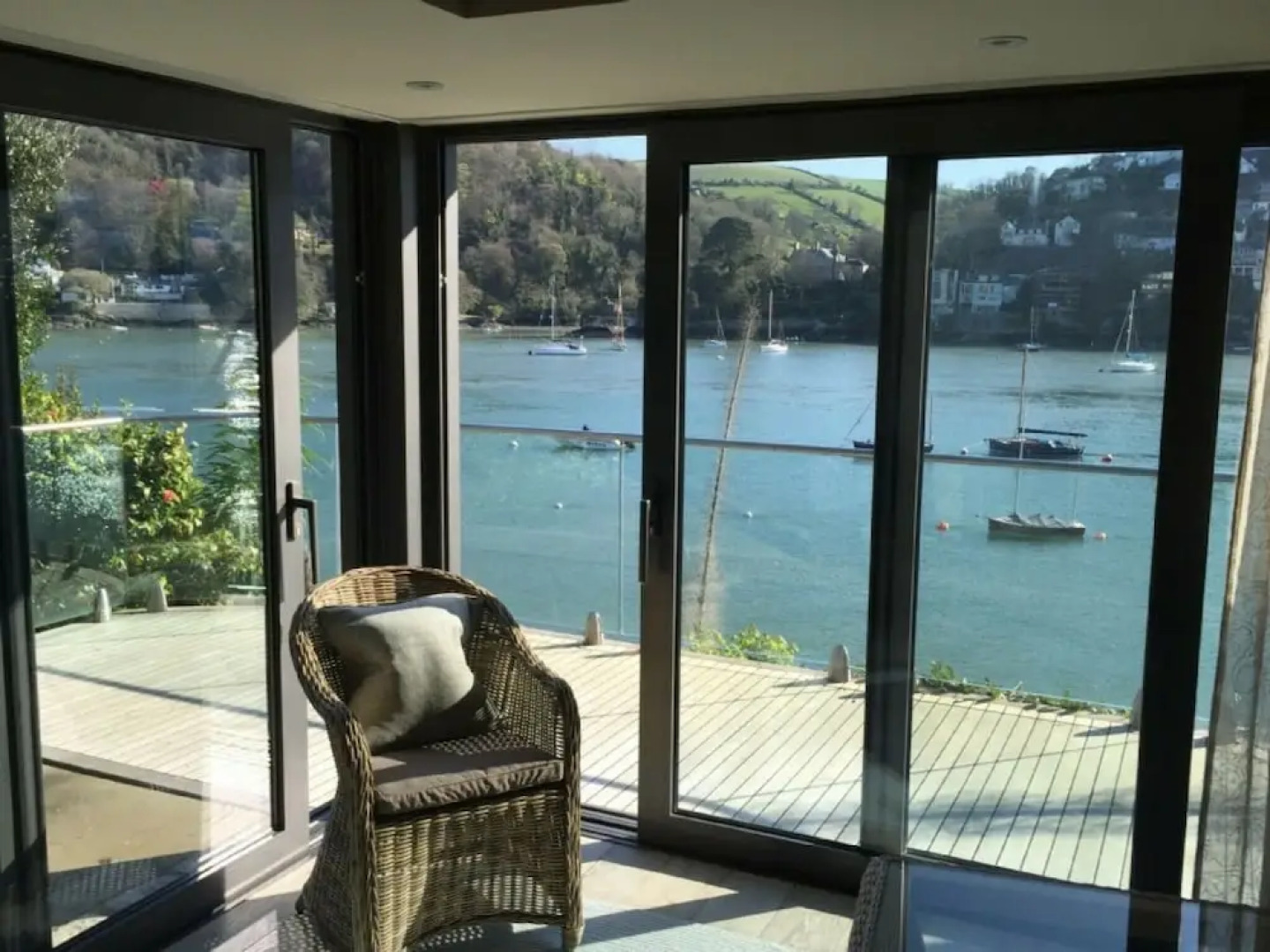 Luxury Holiday Home Just Outside Kingswear, With Beautiful View Over the Water