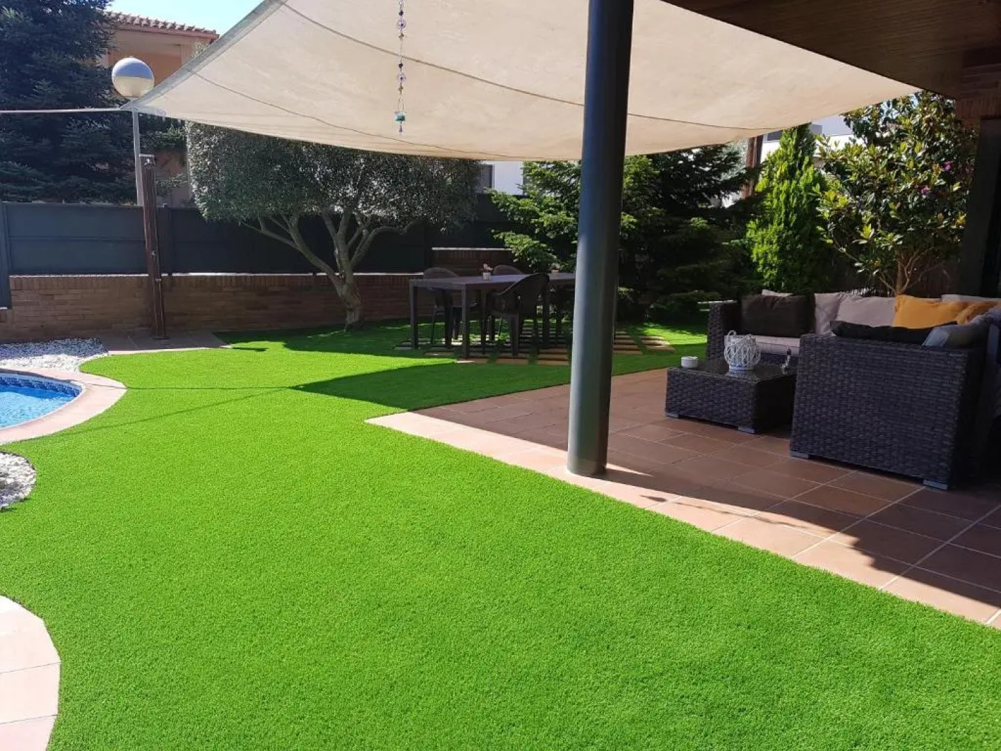 Washingtonia Villa near Sitges