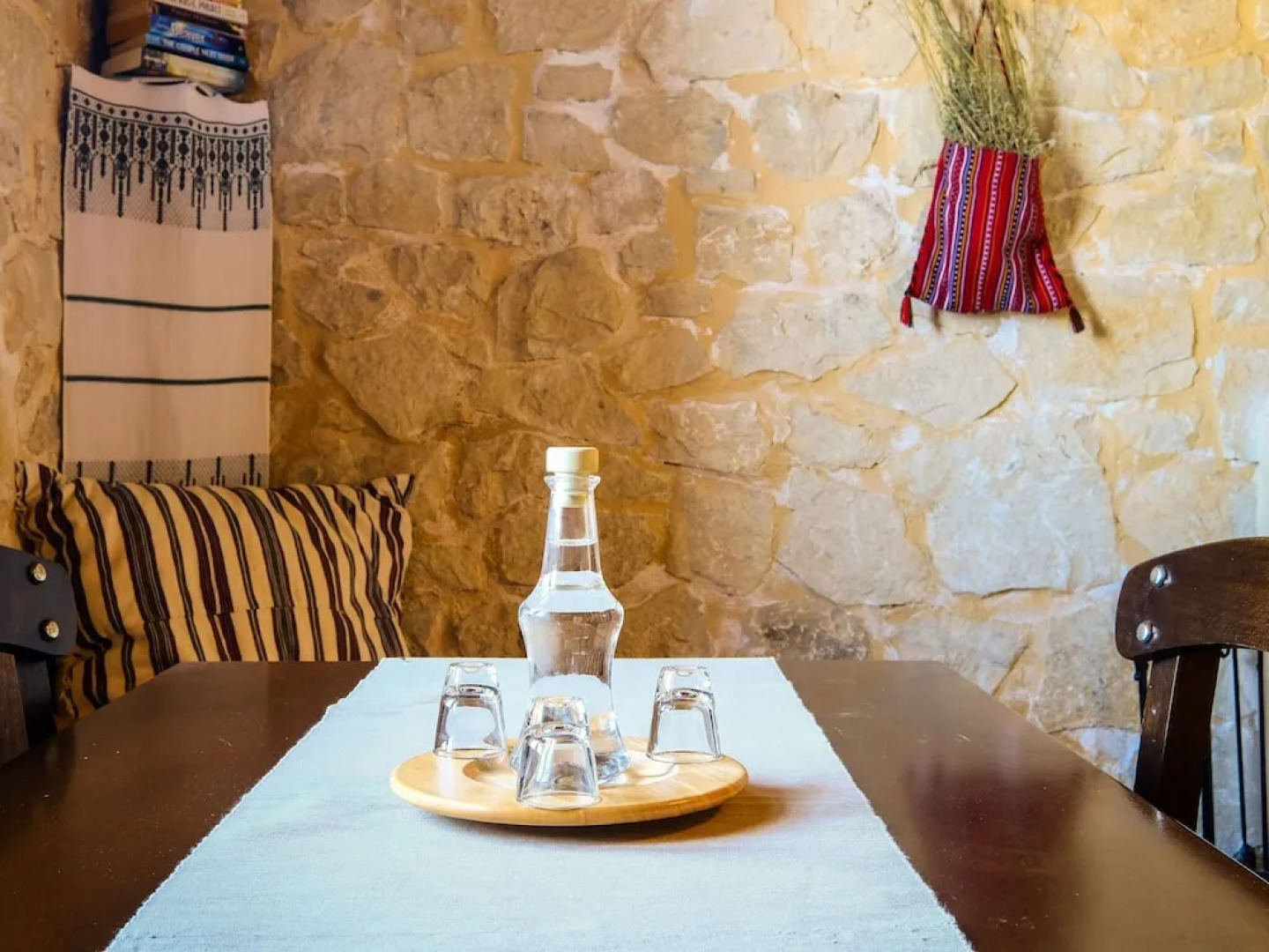 Stone Holiday Home in Lagkada with Garden Offering Sea Views