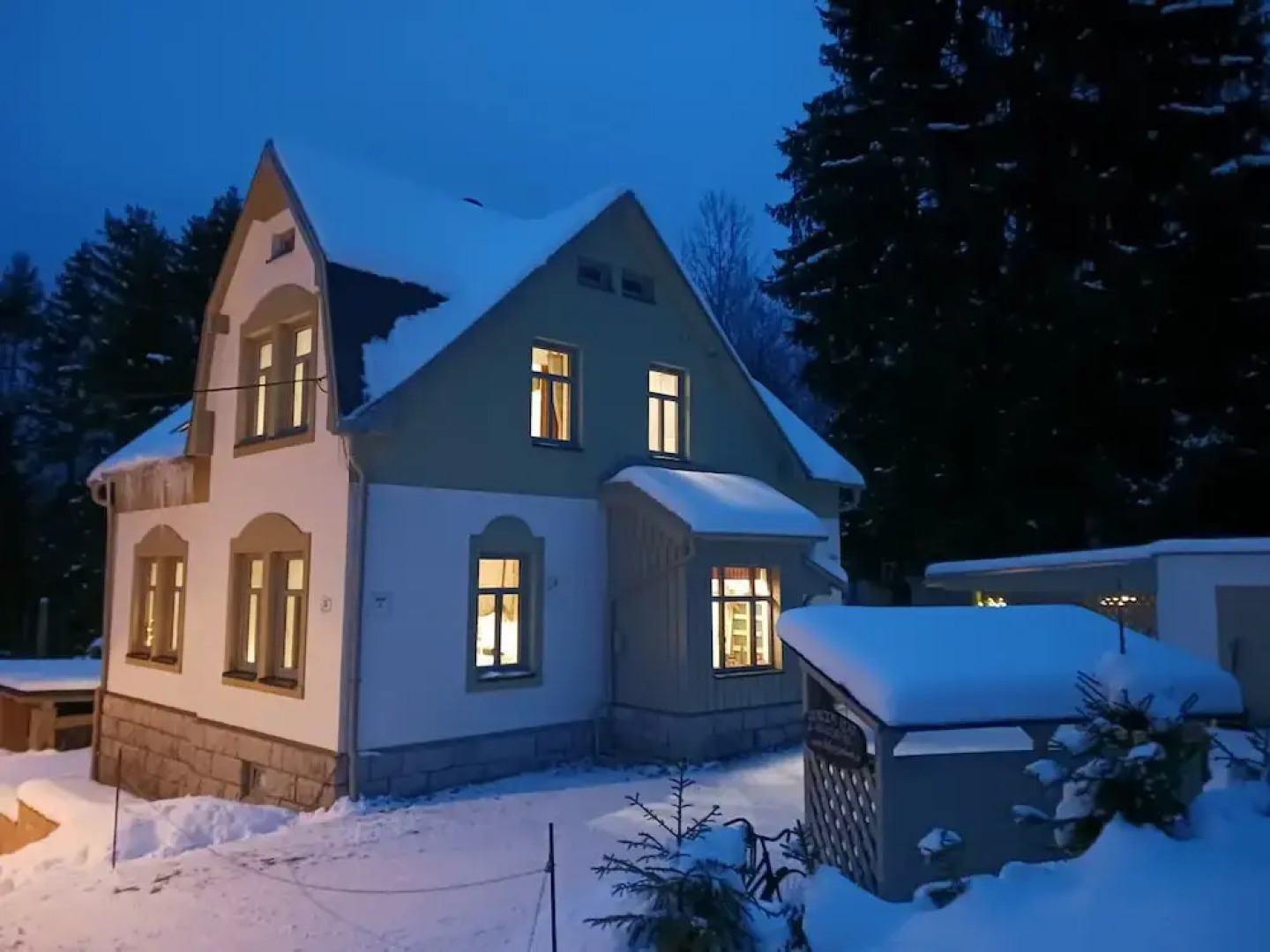 Villa in Jablonec With Sauna & Hot Tub