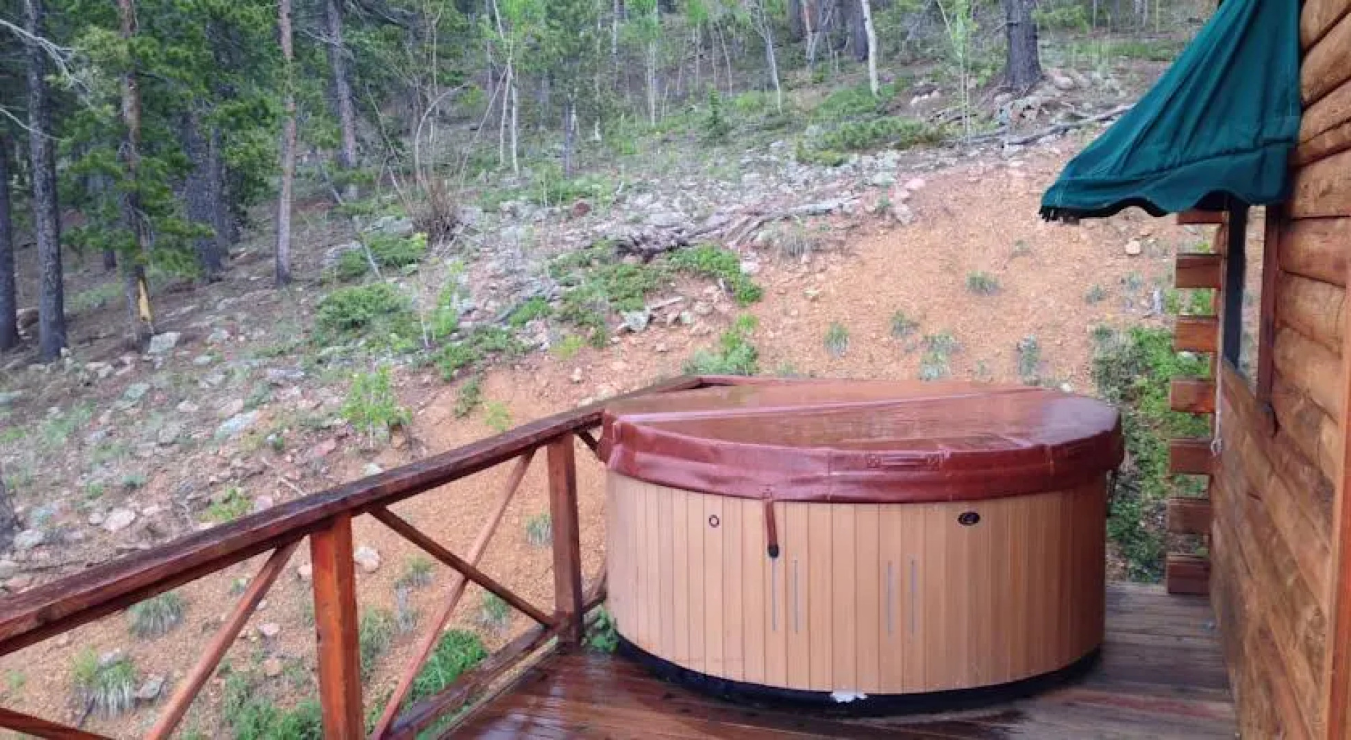 Deer Creek Log Cabin in Colorado