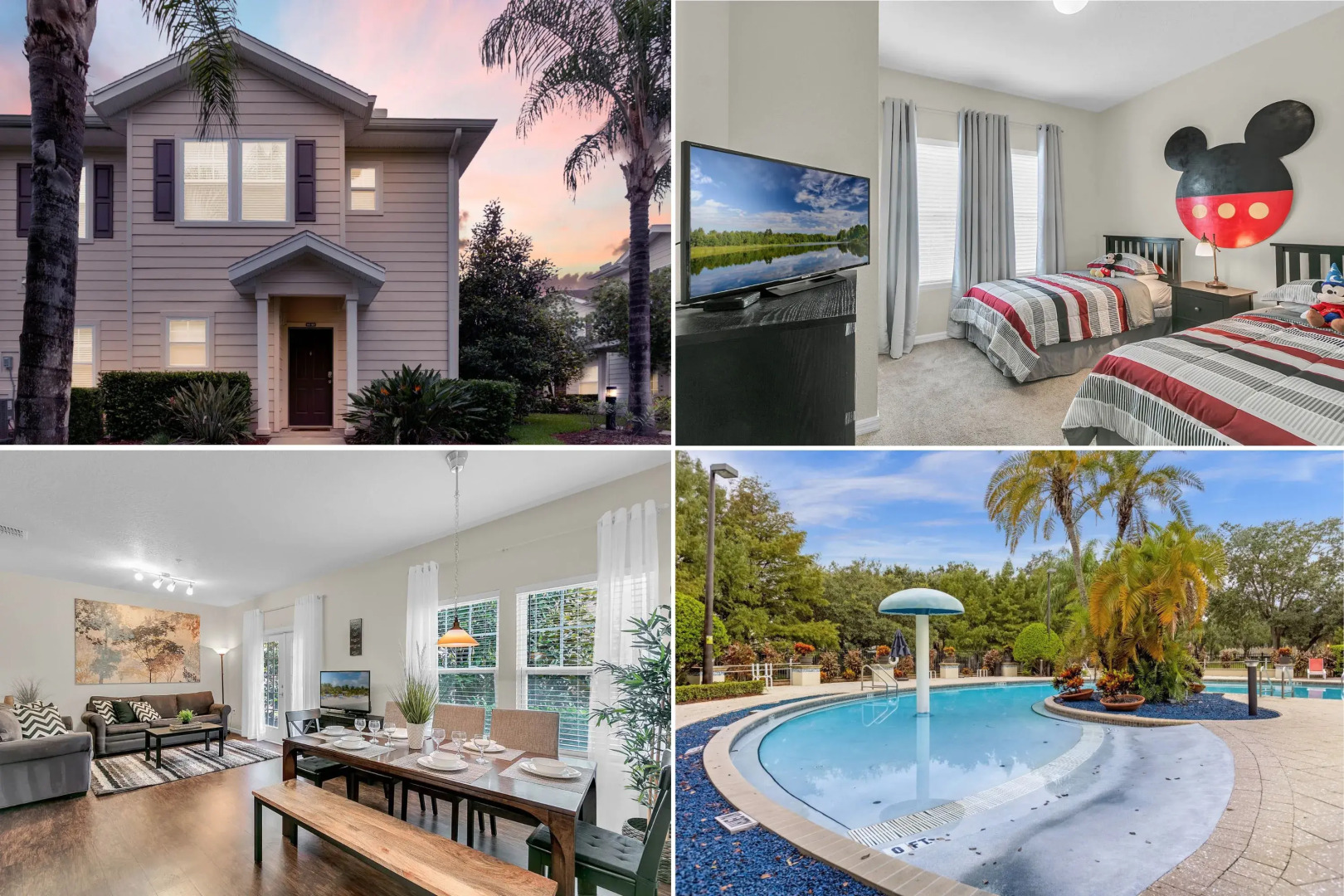 4 Bedrooms / 3 Bathrooms / Lucaya Village (14-101), Kissimmee, US