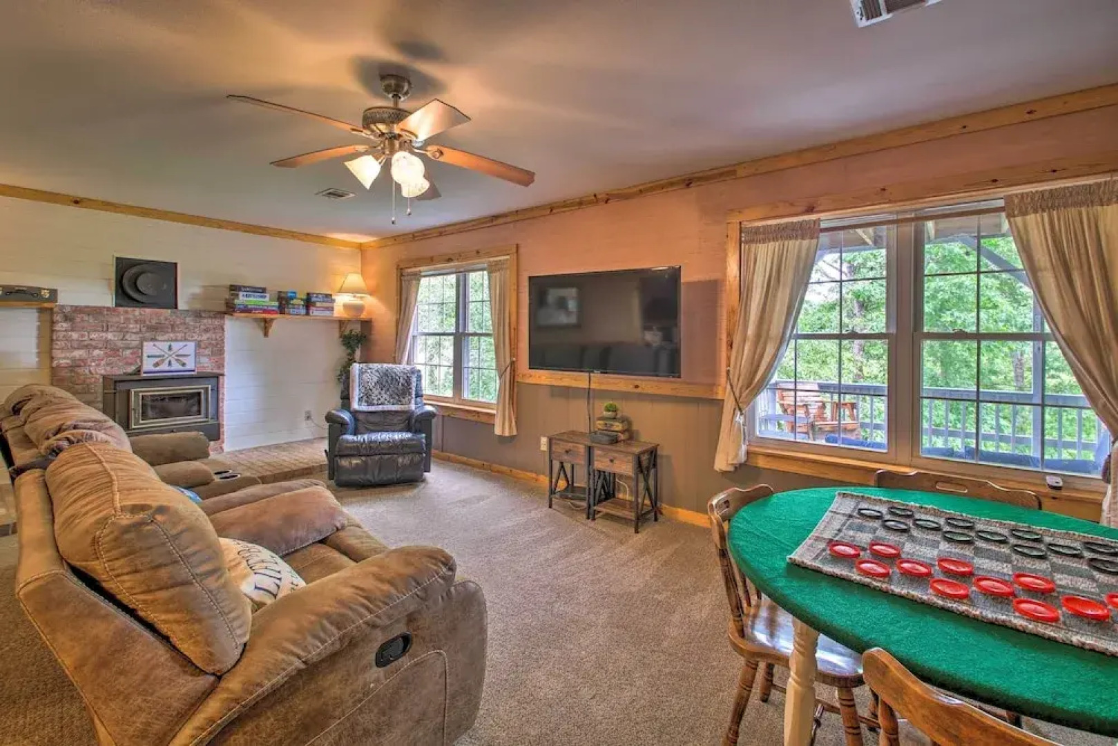 Kayaks & Boat Dock: Lakeside Hot Springs Retreat