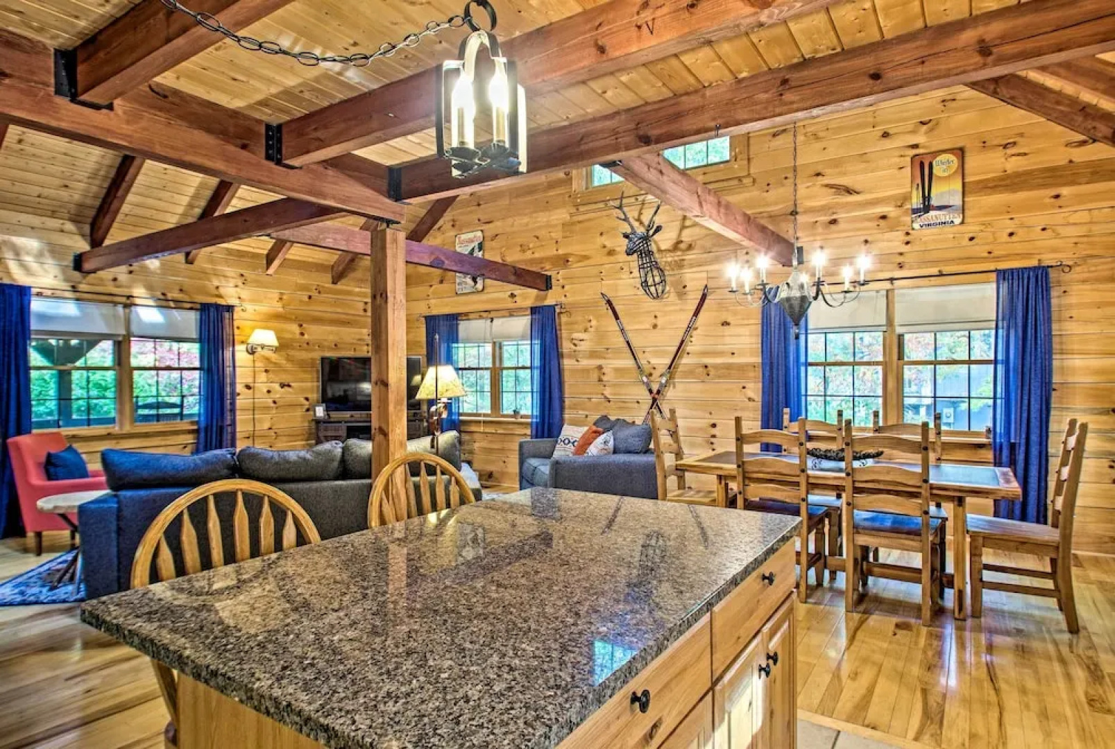 Massanutten Resort Log Cabin w/ Mountain Views!