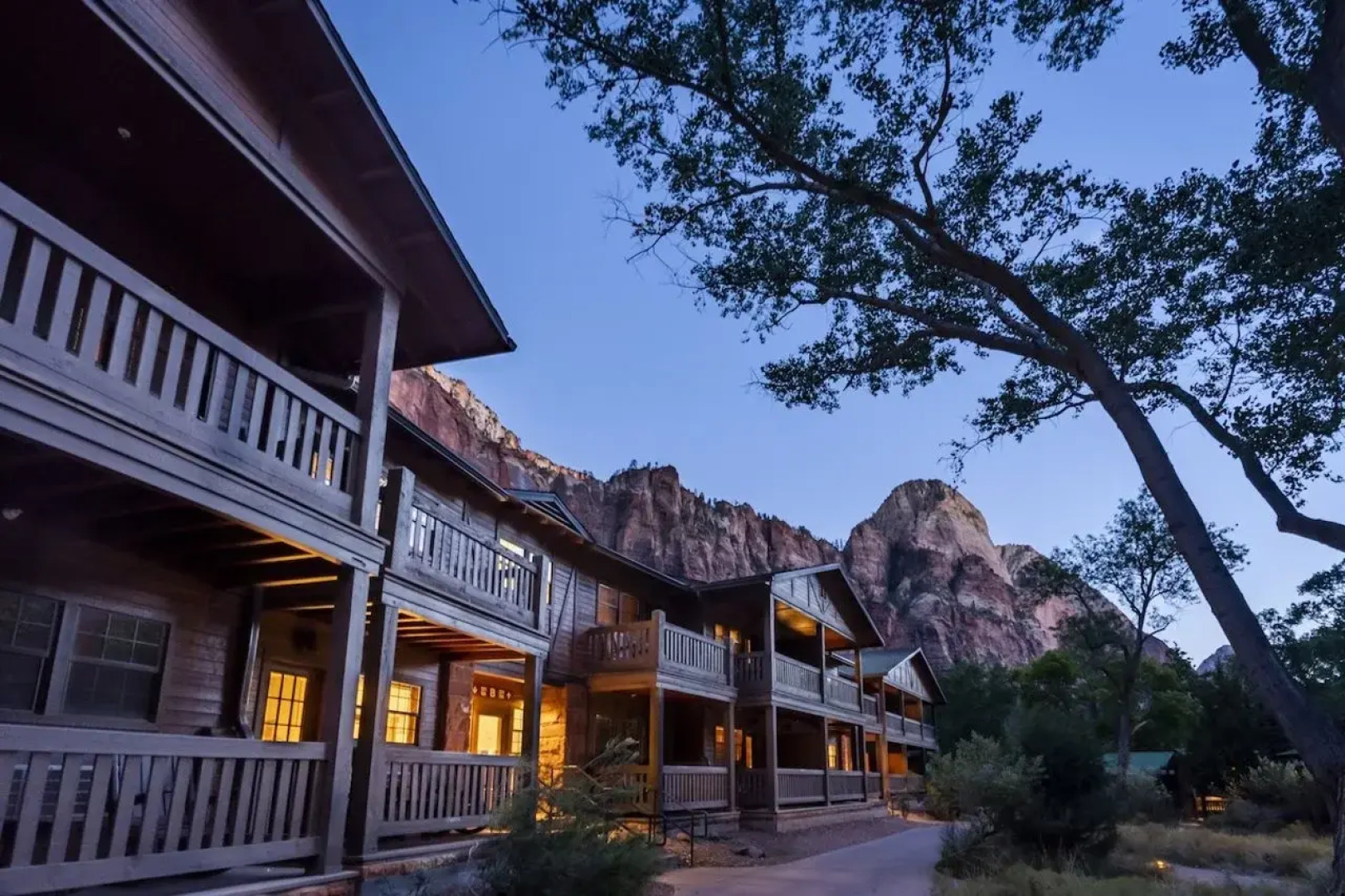 Zion Lodge - Inside the Park