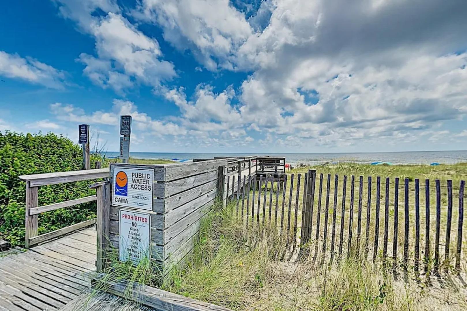 Kure Beach W/ Ocean View, 2 Blocks To Sand 5 Bedroom Townhouse