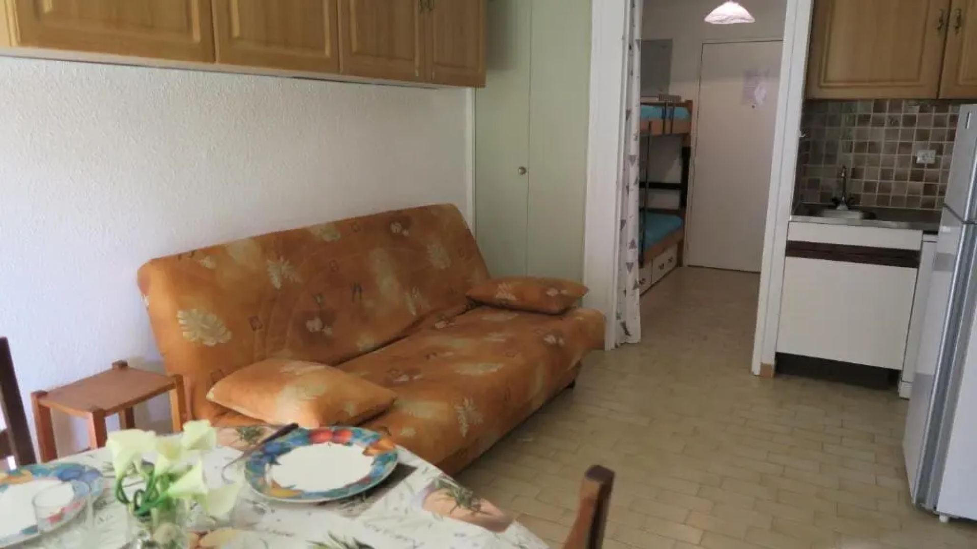 Studio 4 Couchages Avec Grande Terrasse En Rez-De-Jardin À Deux Pas Des Plages