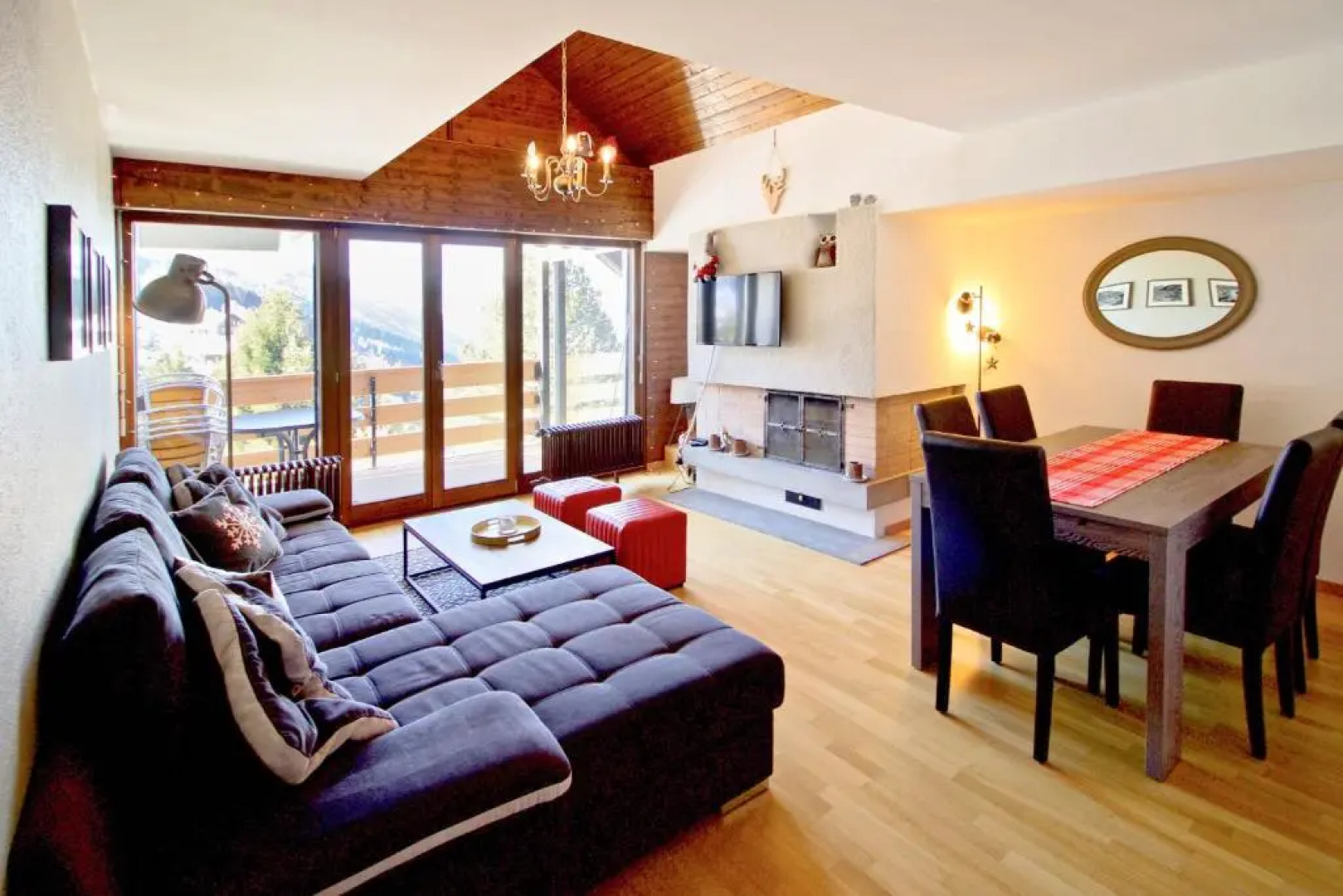 Joli Appartement Ensoleillé à Vercorin